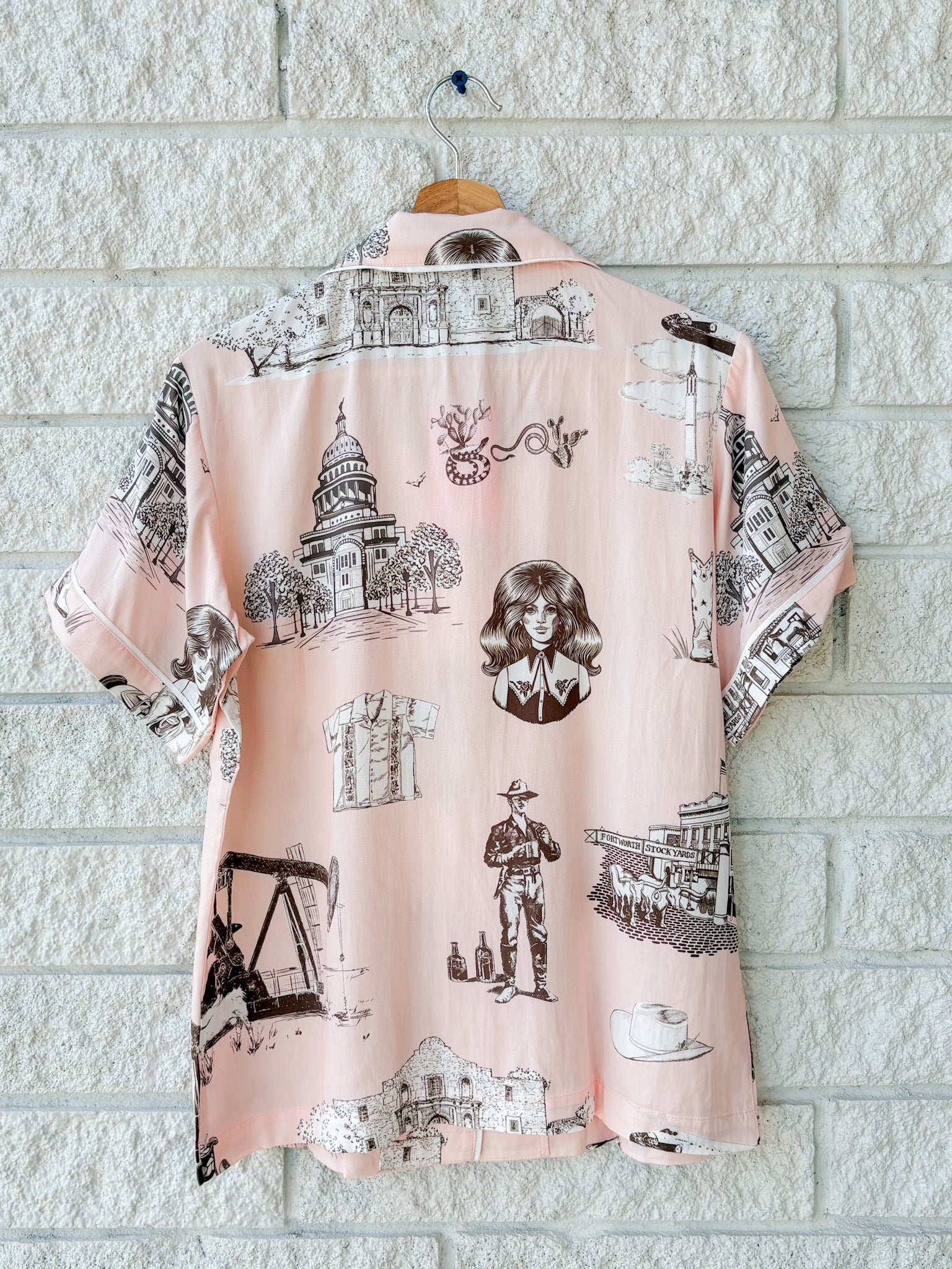 Texas Toile Pajama Pants Set