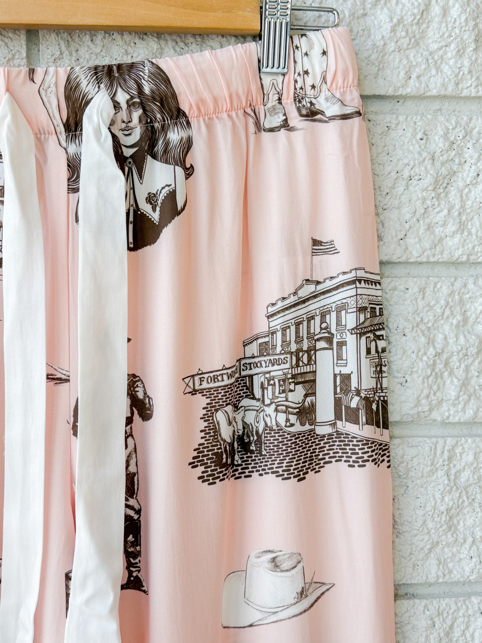Texas Toile Pajama Pants Set