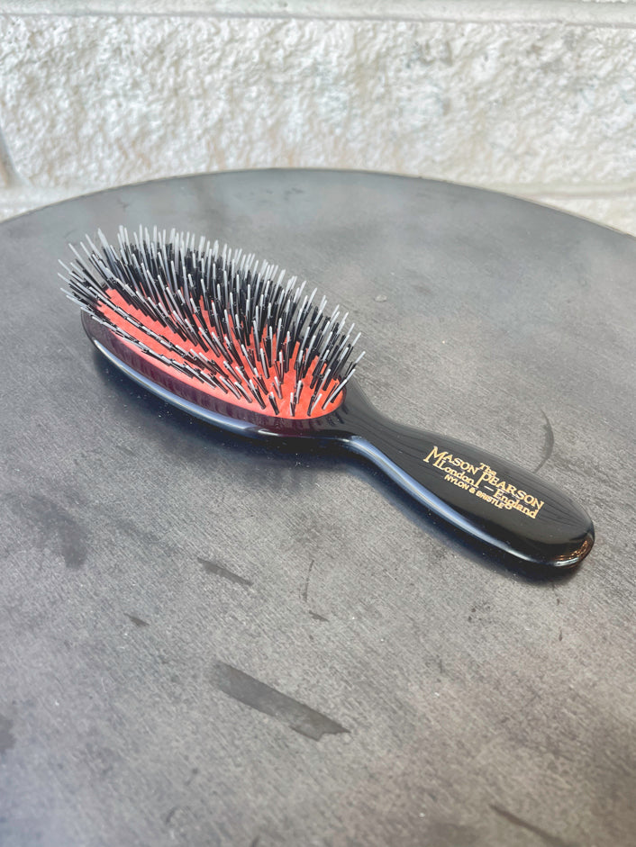 Pocket Mixture Bristle Nylon Hair Brush