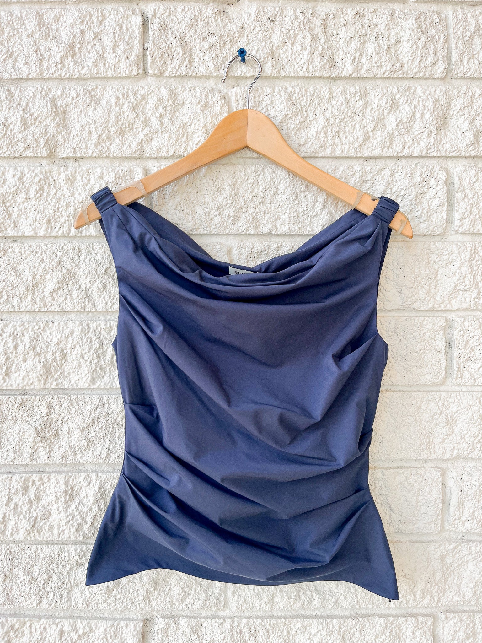 Maisel Cotton Draped Top