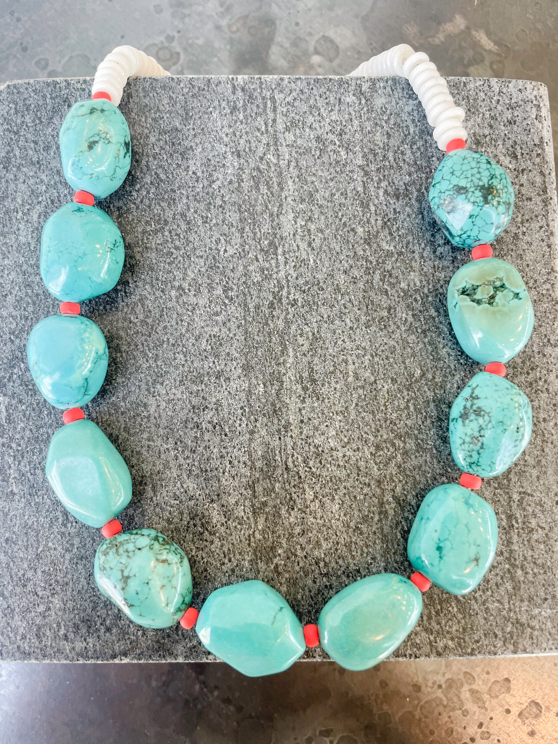 Chunky Turquoise Necklace