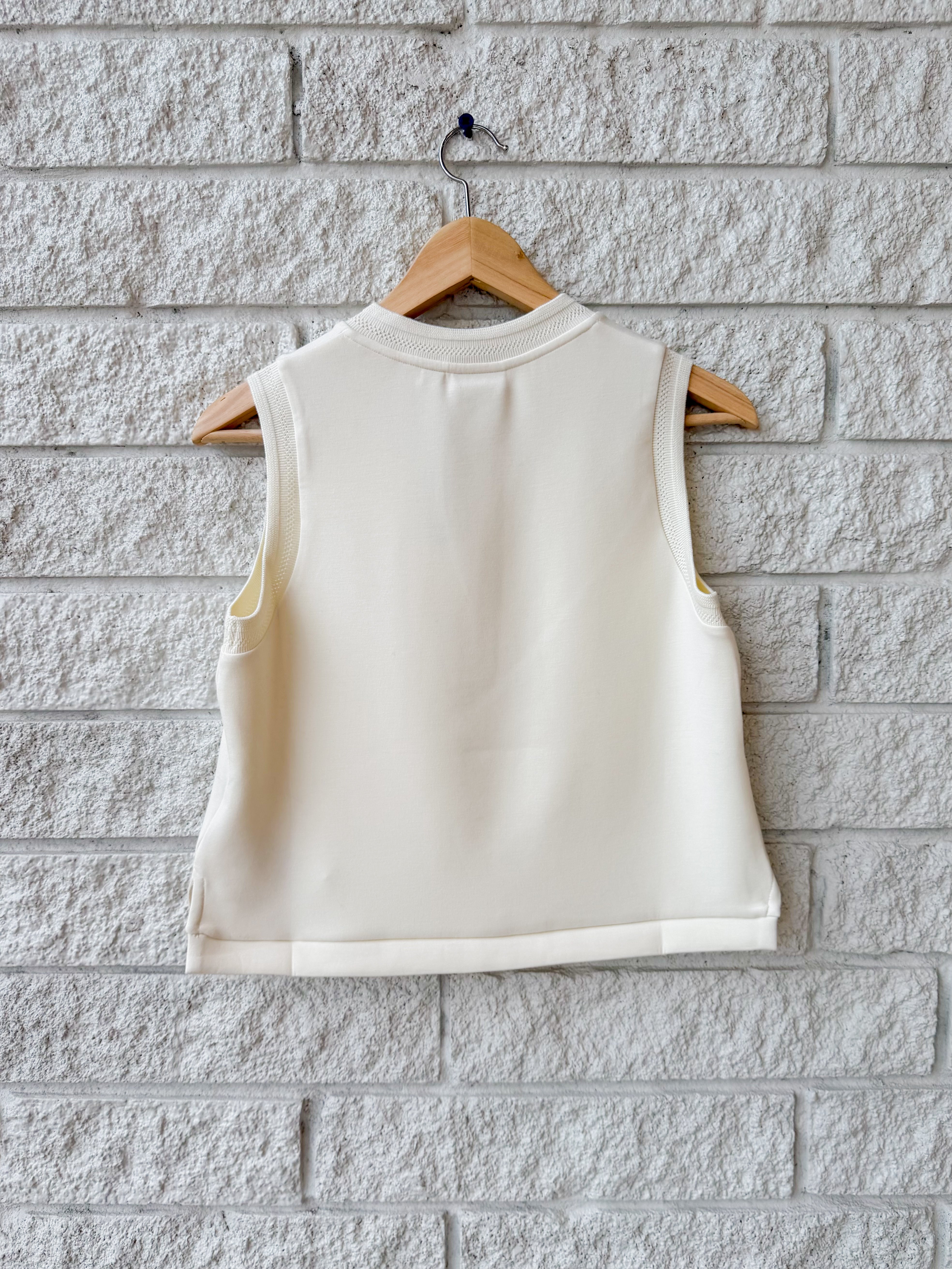 Marla Button Placket Tank