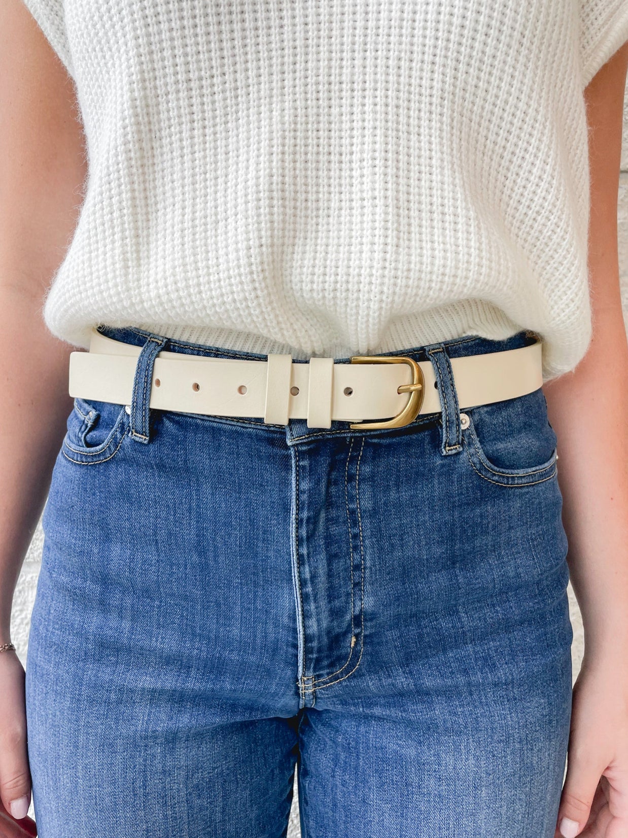 Twist Buckle Belt