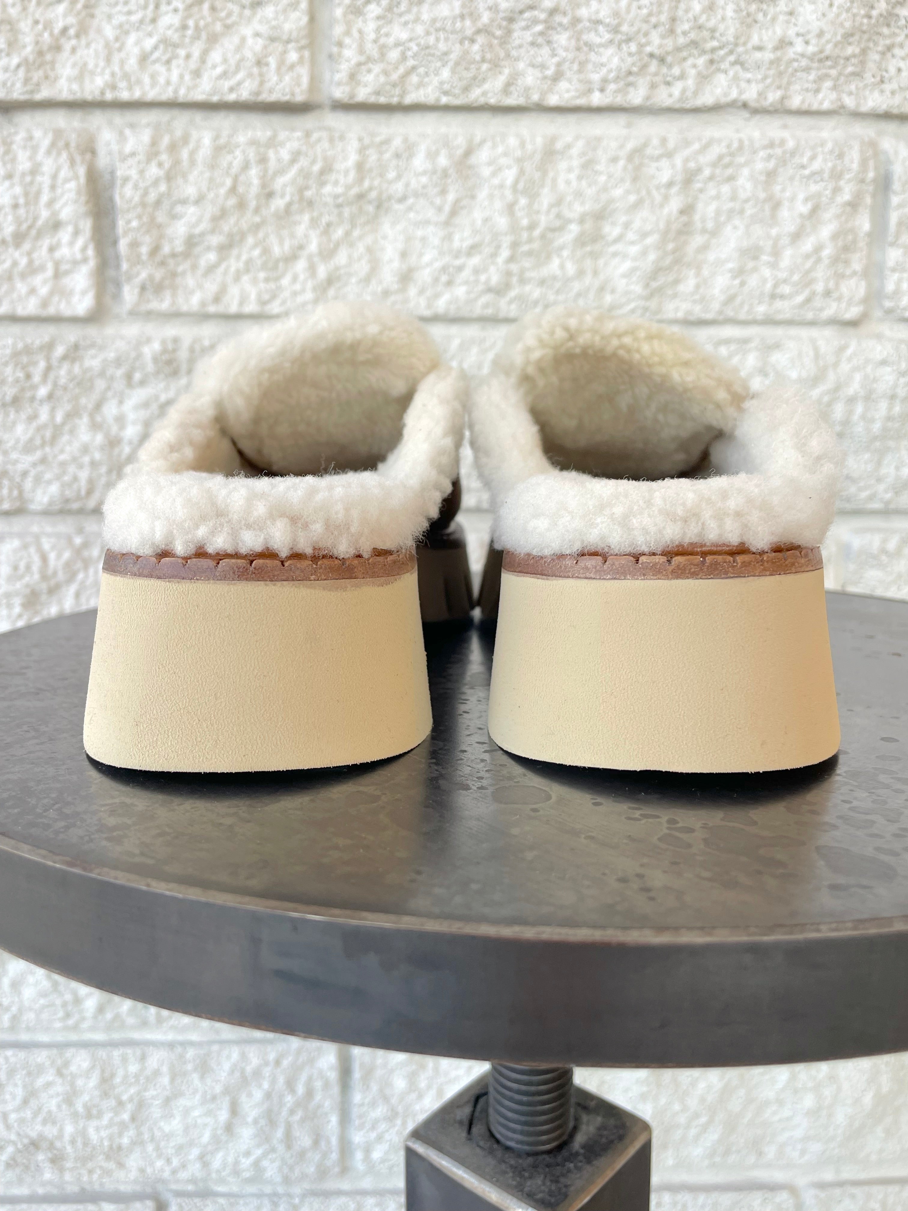 Savy Shearling Mule