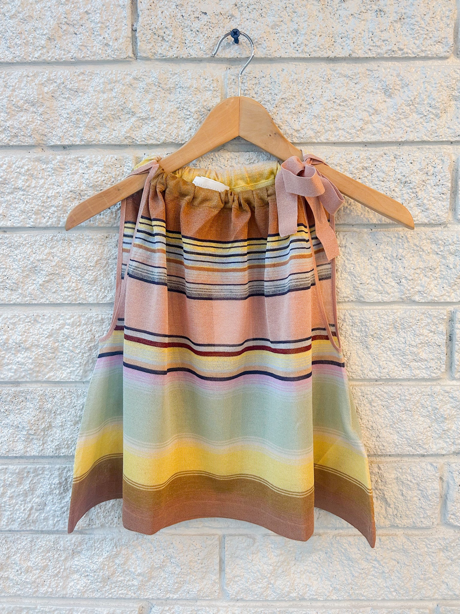 Coco Stripe Halter Top