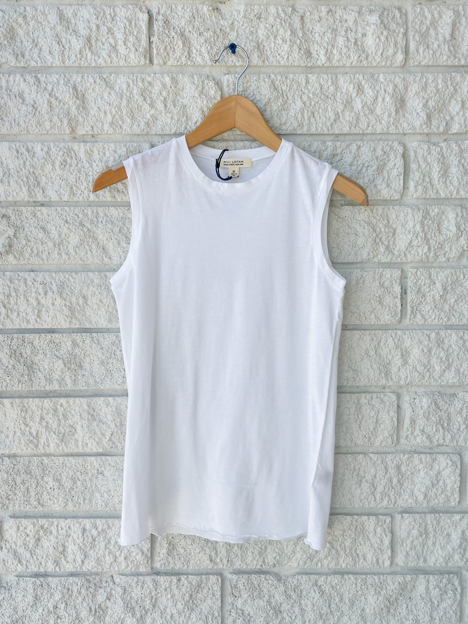 Muscle Tee in White