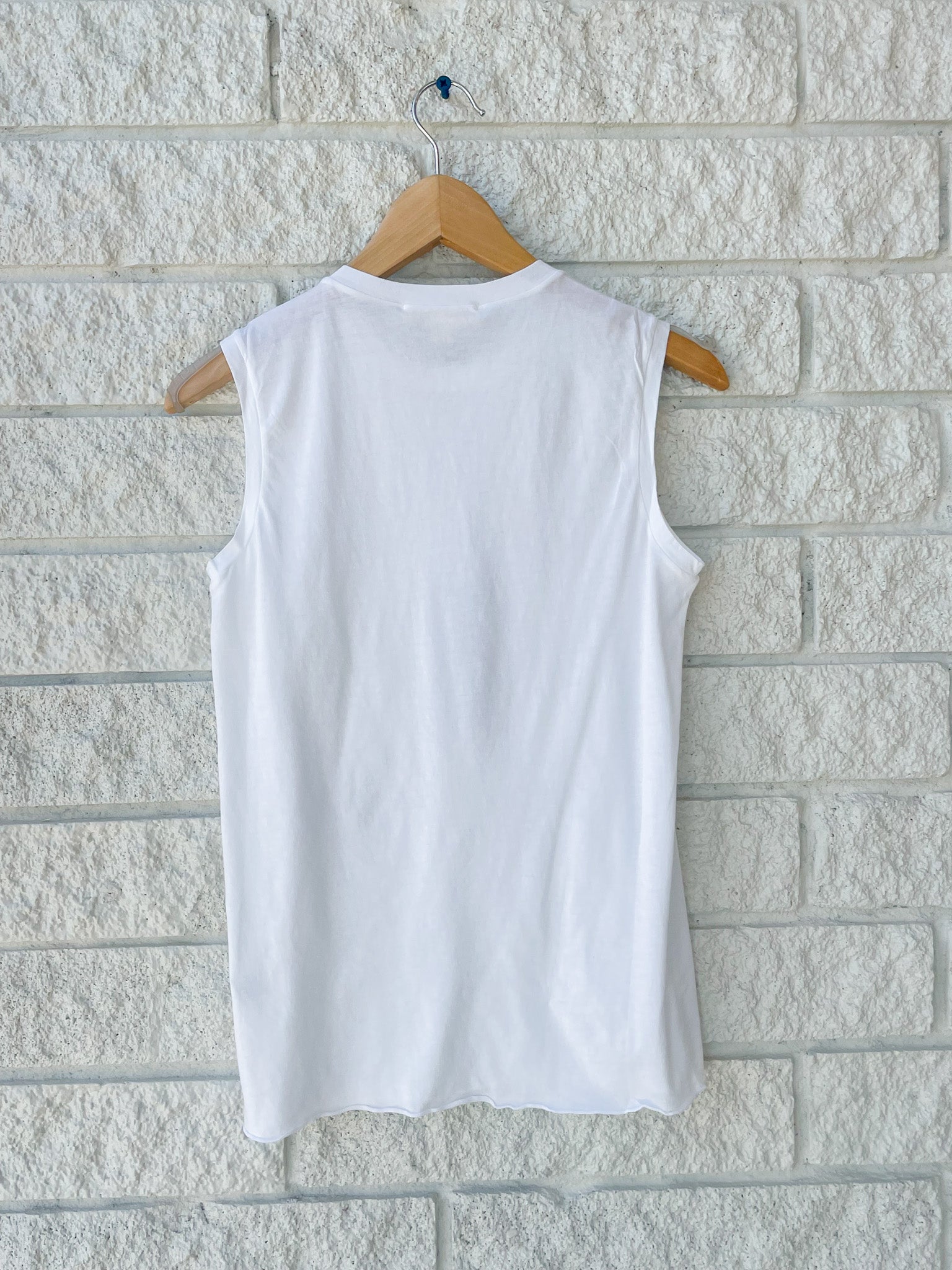 Muscle Tee in White