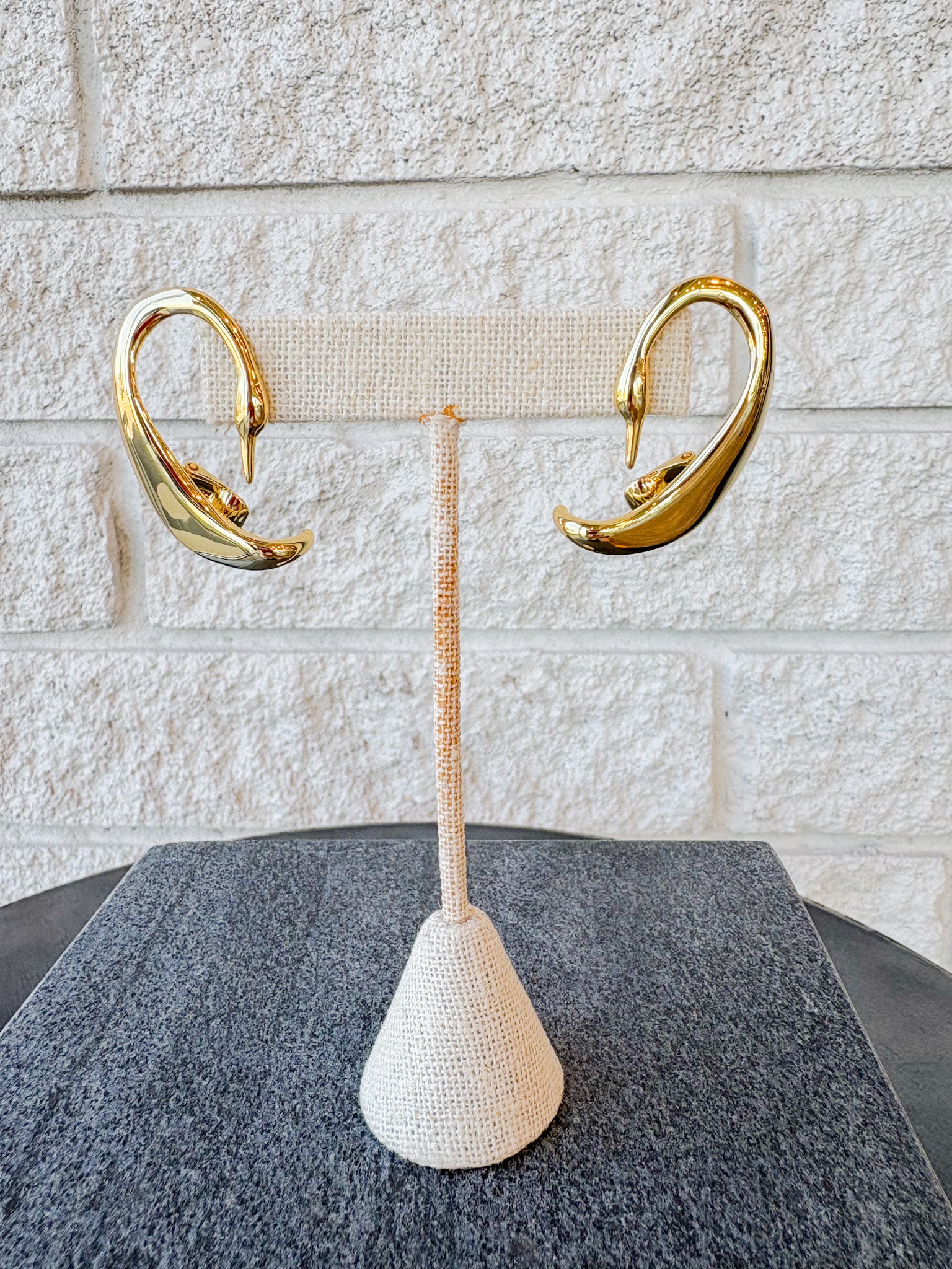 Egret Climber Earrings