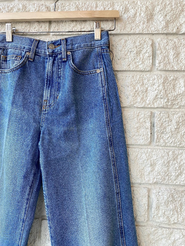Taylor Cropped High Rise Wide Leg