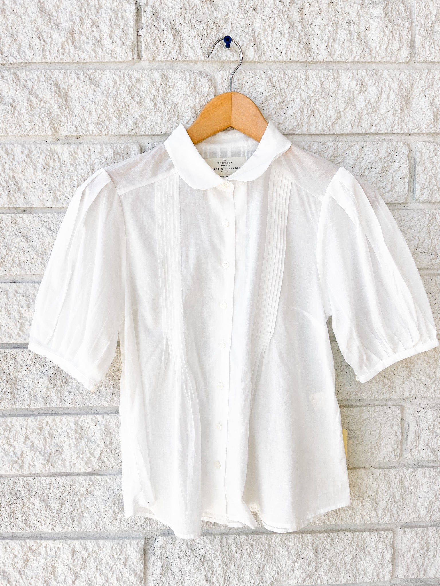 Nadine Blouse in White