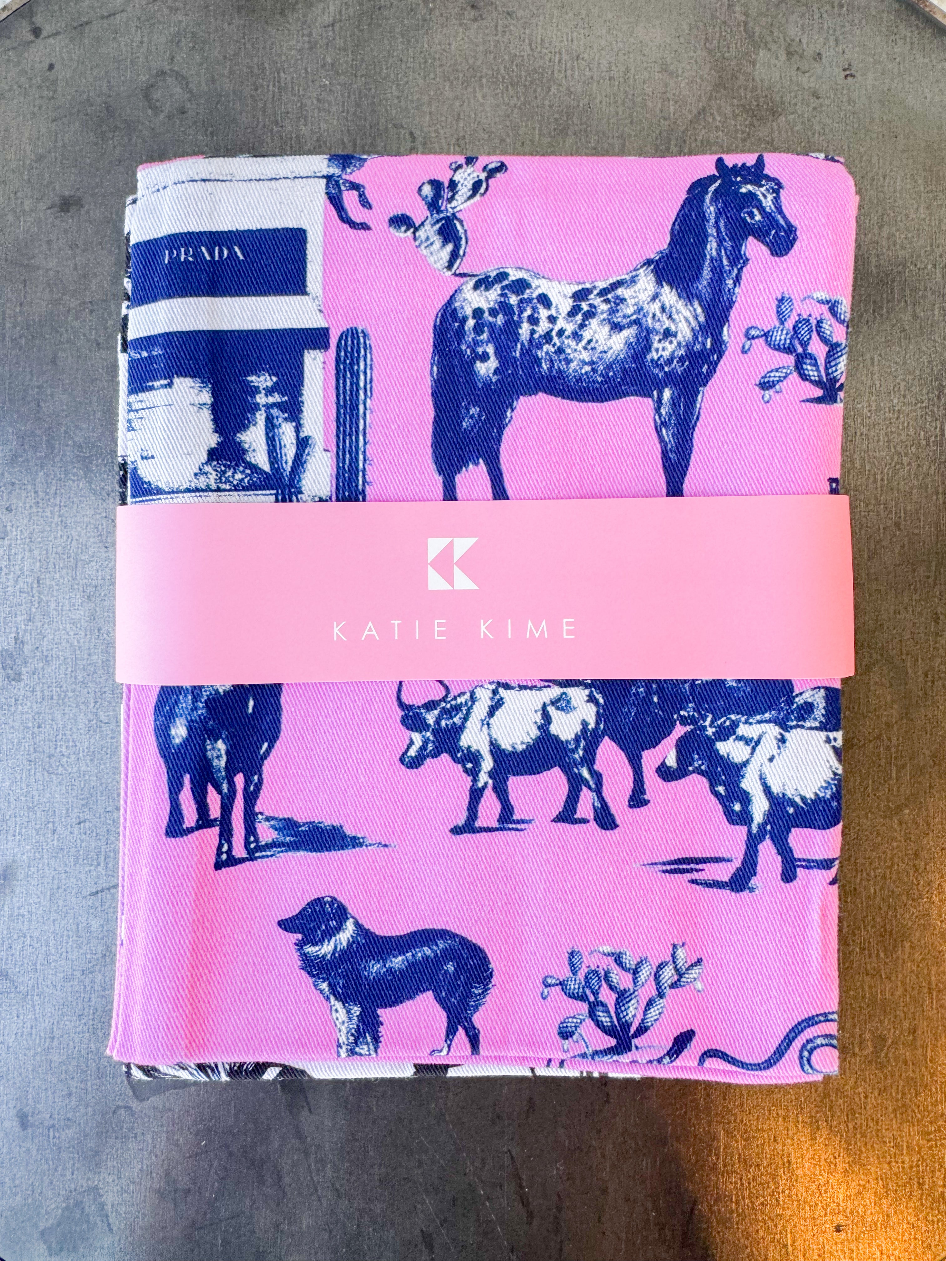 Marfa Toile Tea Towel Set