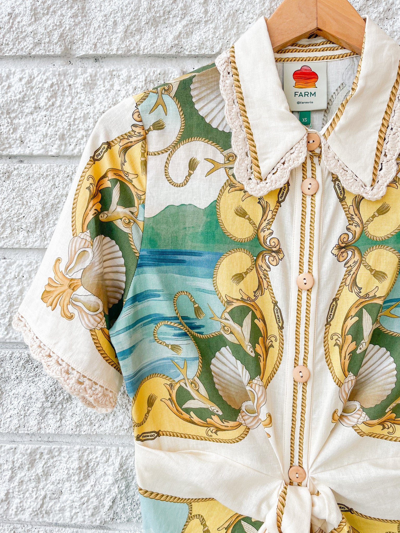 Royal Sea Multicolor Midi Dress