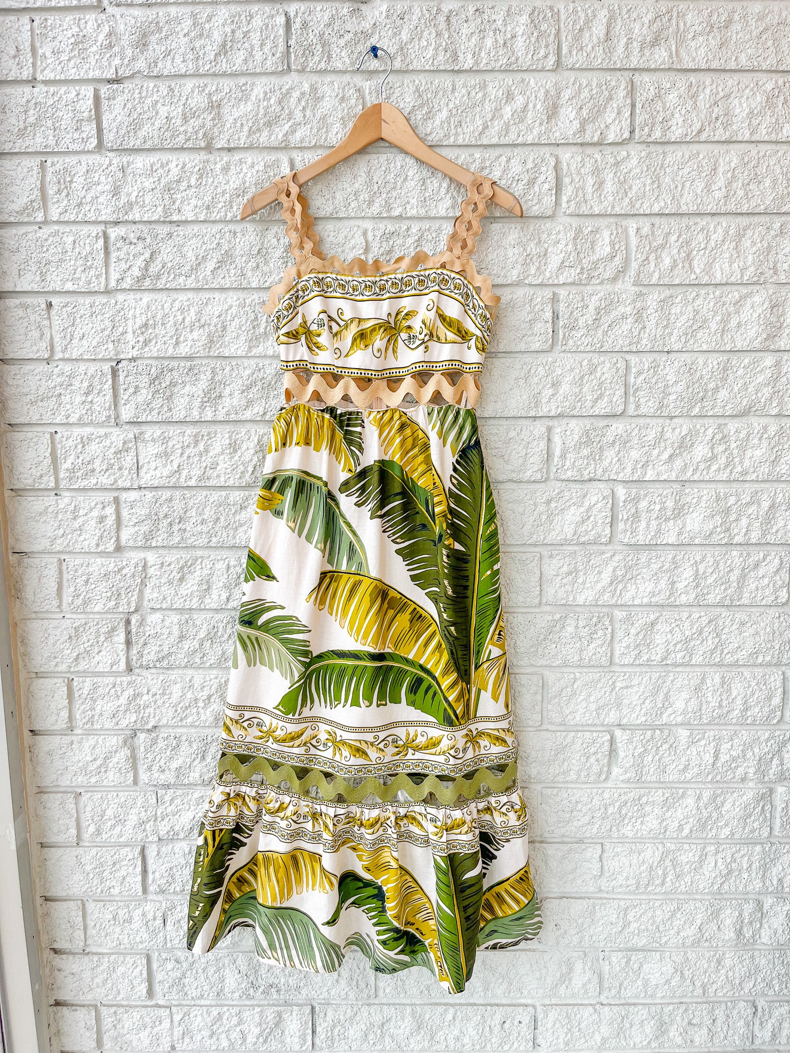 Trancoso Sand Sleeveless Maxi Dress