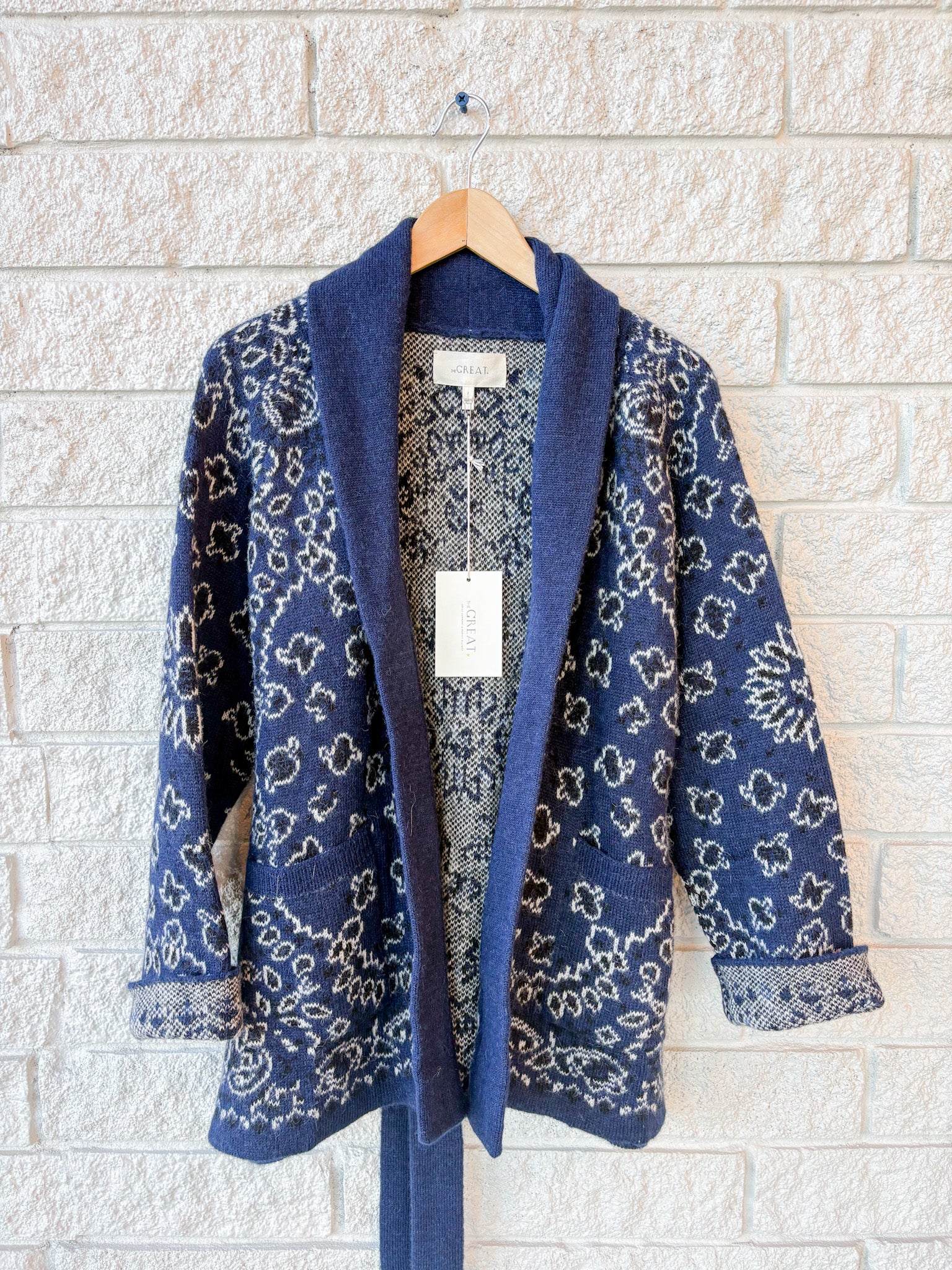 The Bandana Riding Cardigan