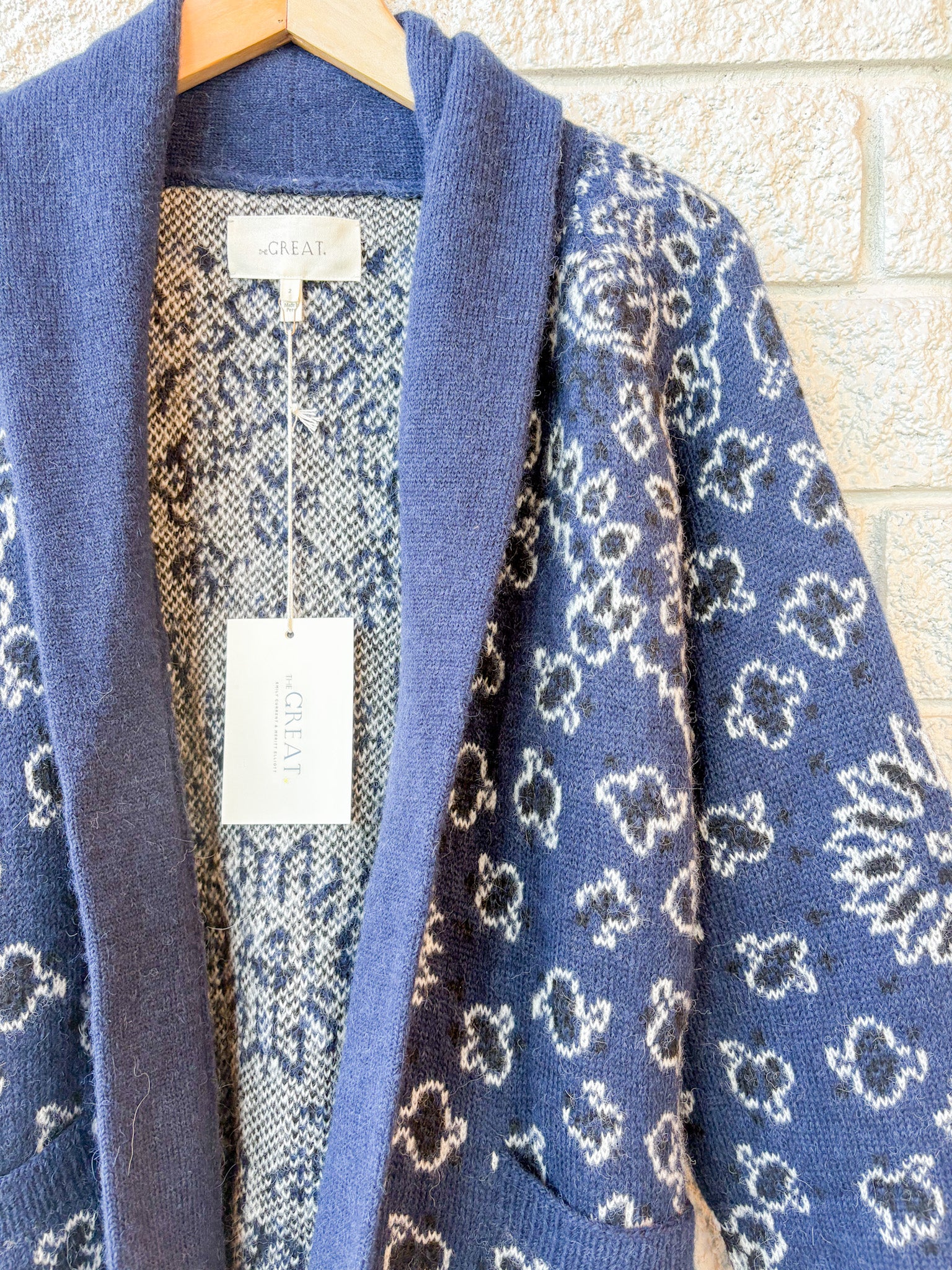 The Bandana Riding Cardigan