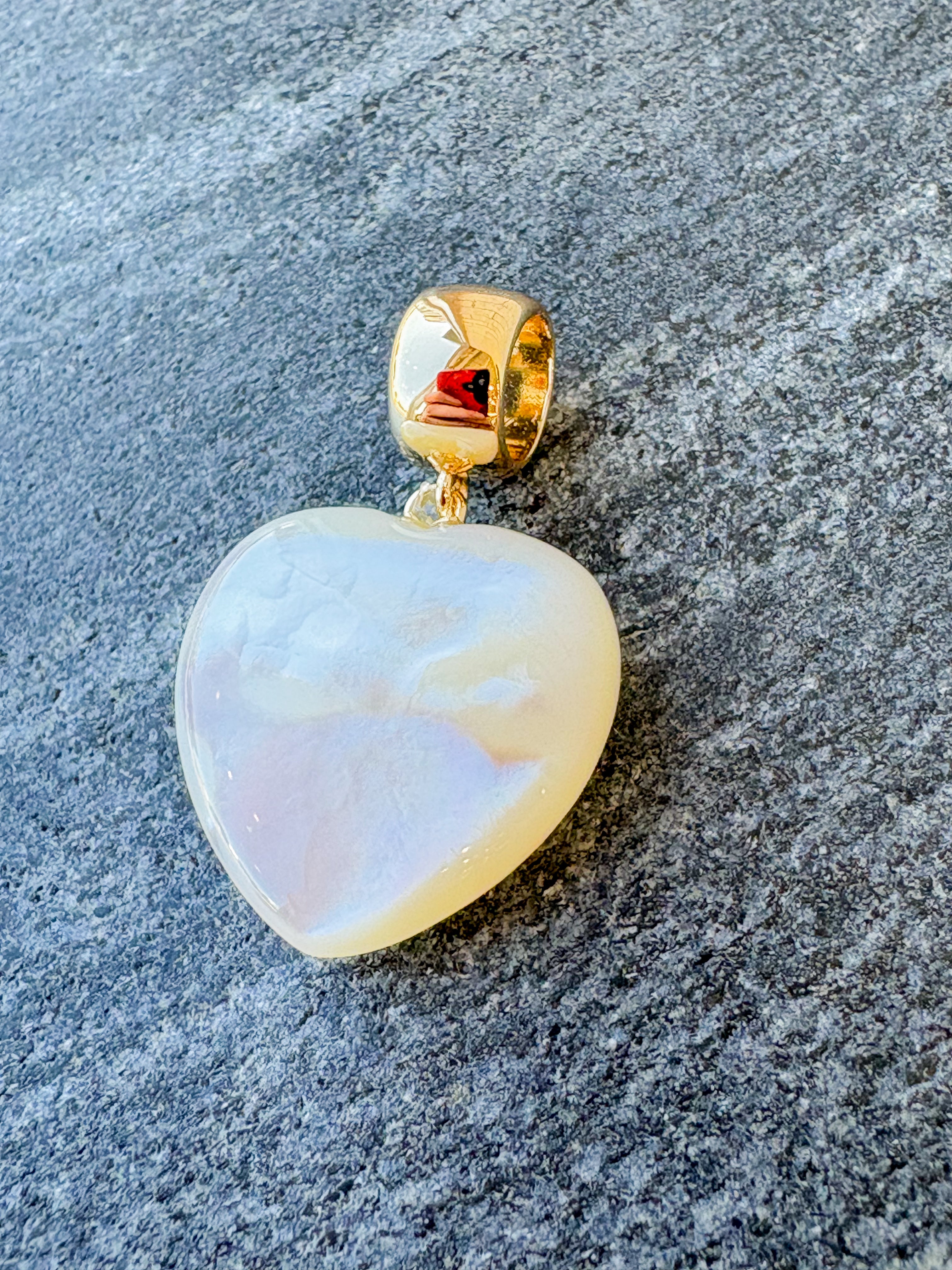 Gemma Mother Of Pearl Bail Charm