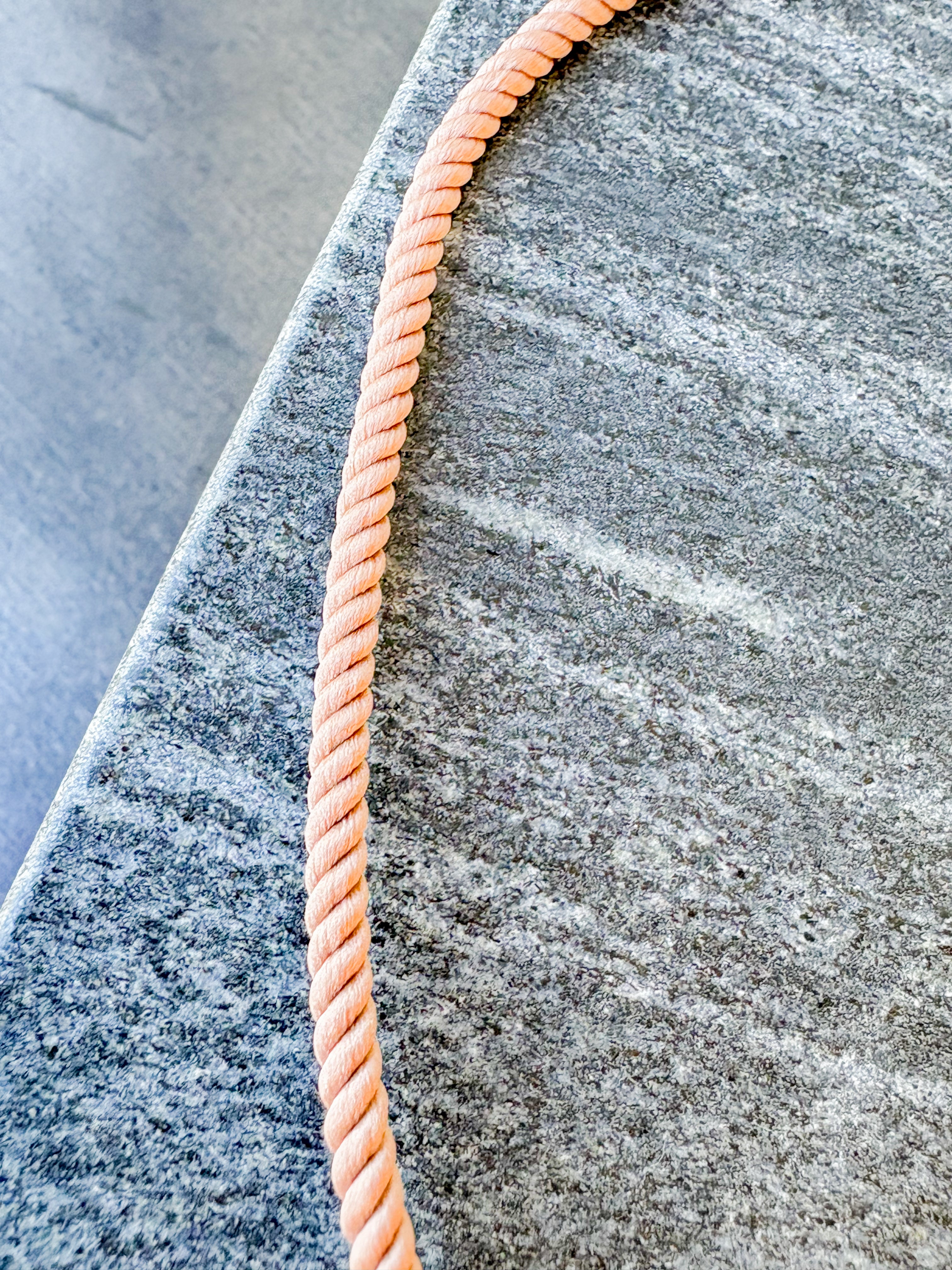 Coco Sand Silk Cord Necklace