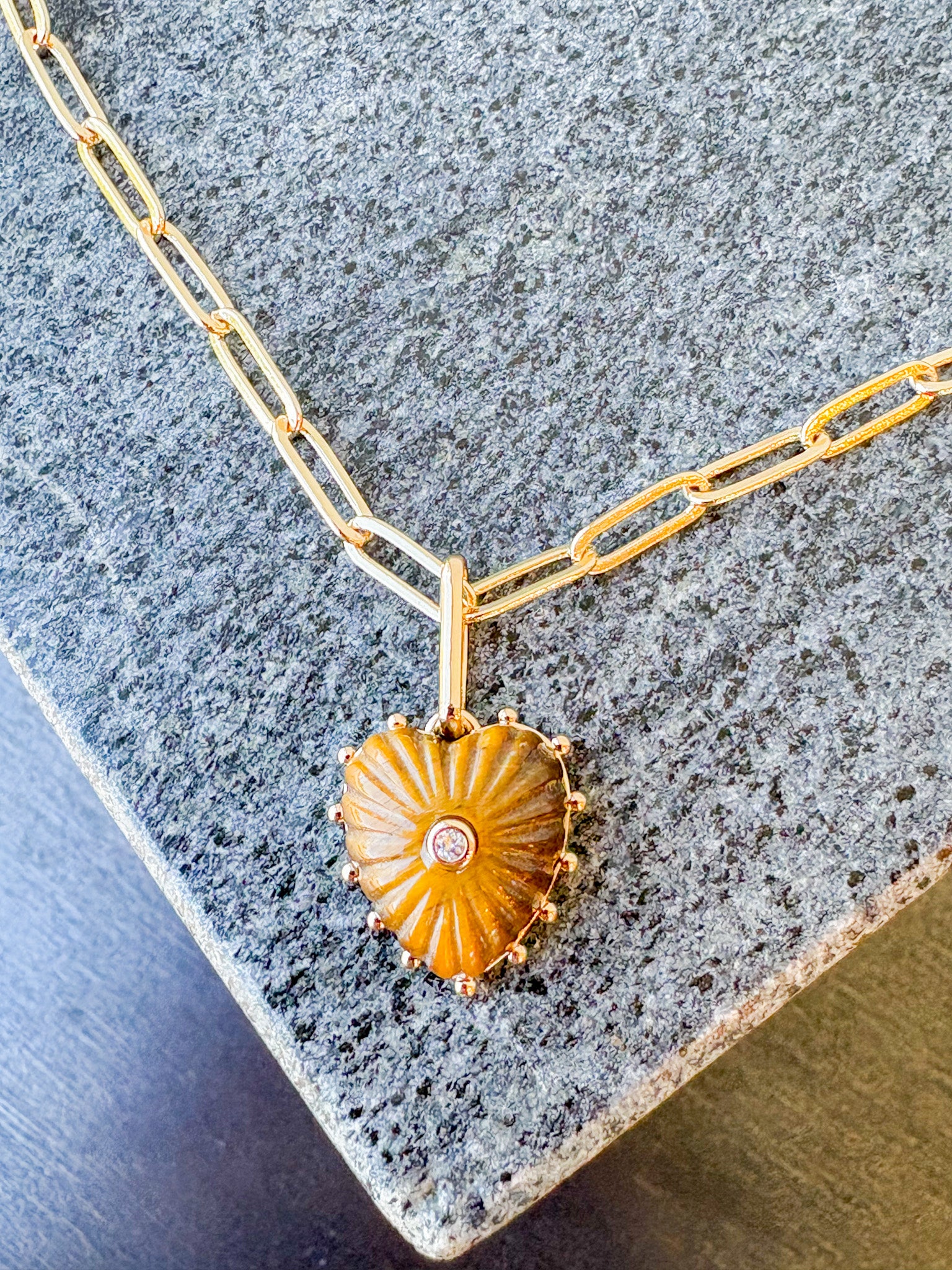 Isabel Tigers Eye Necklace