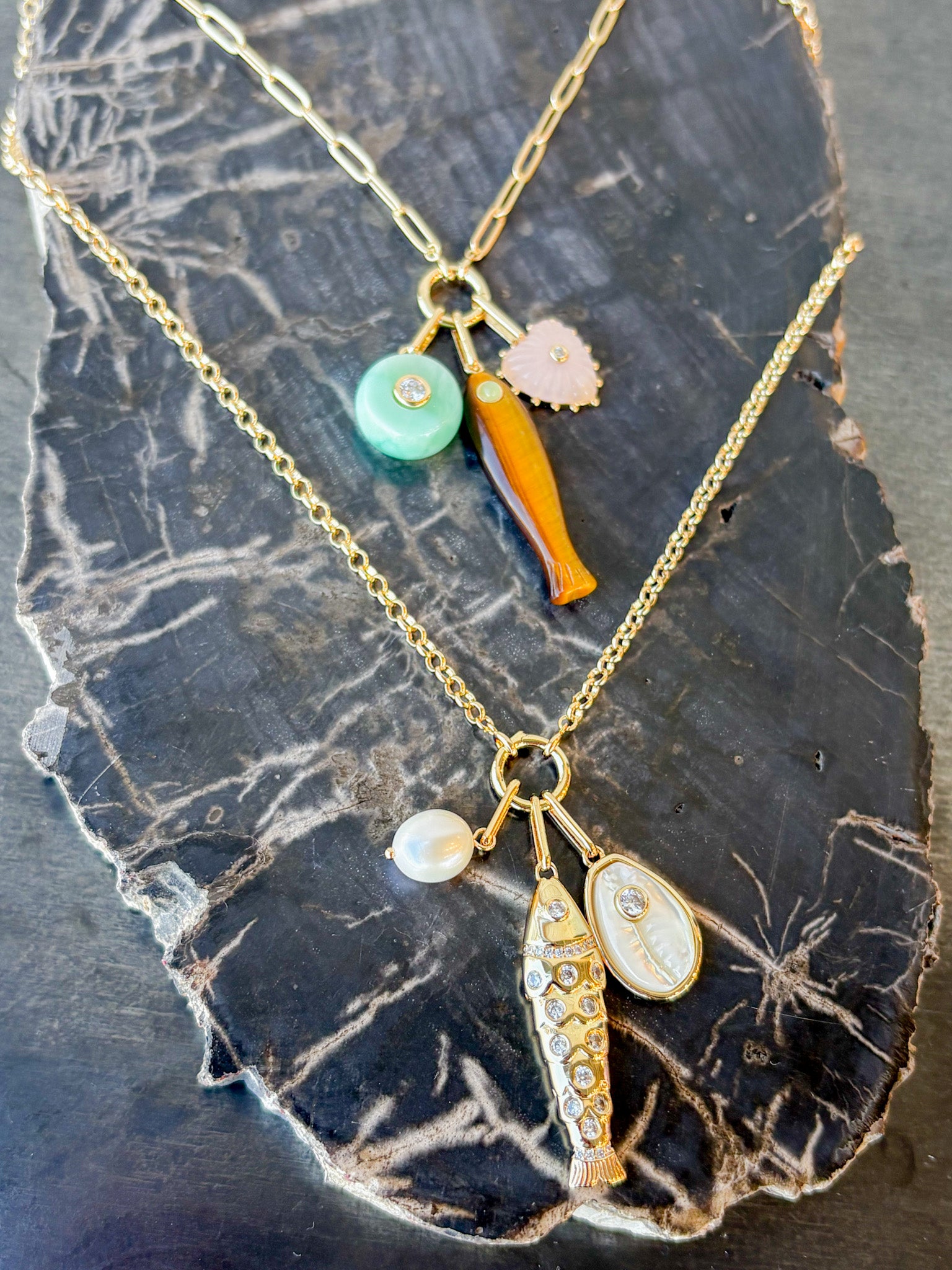 Bon Bon Chrysoprase Charm