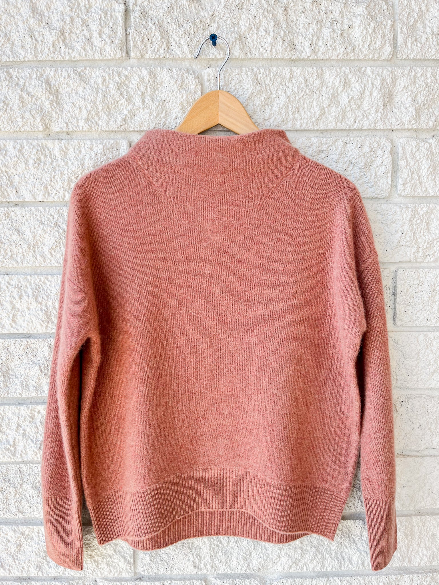 Boiled Funnel Neck Pullover