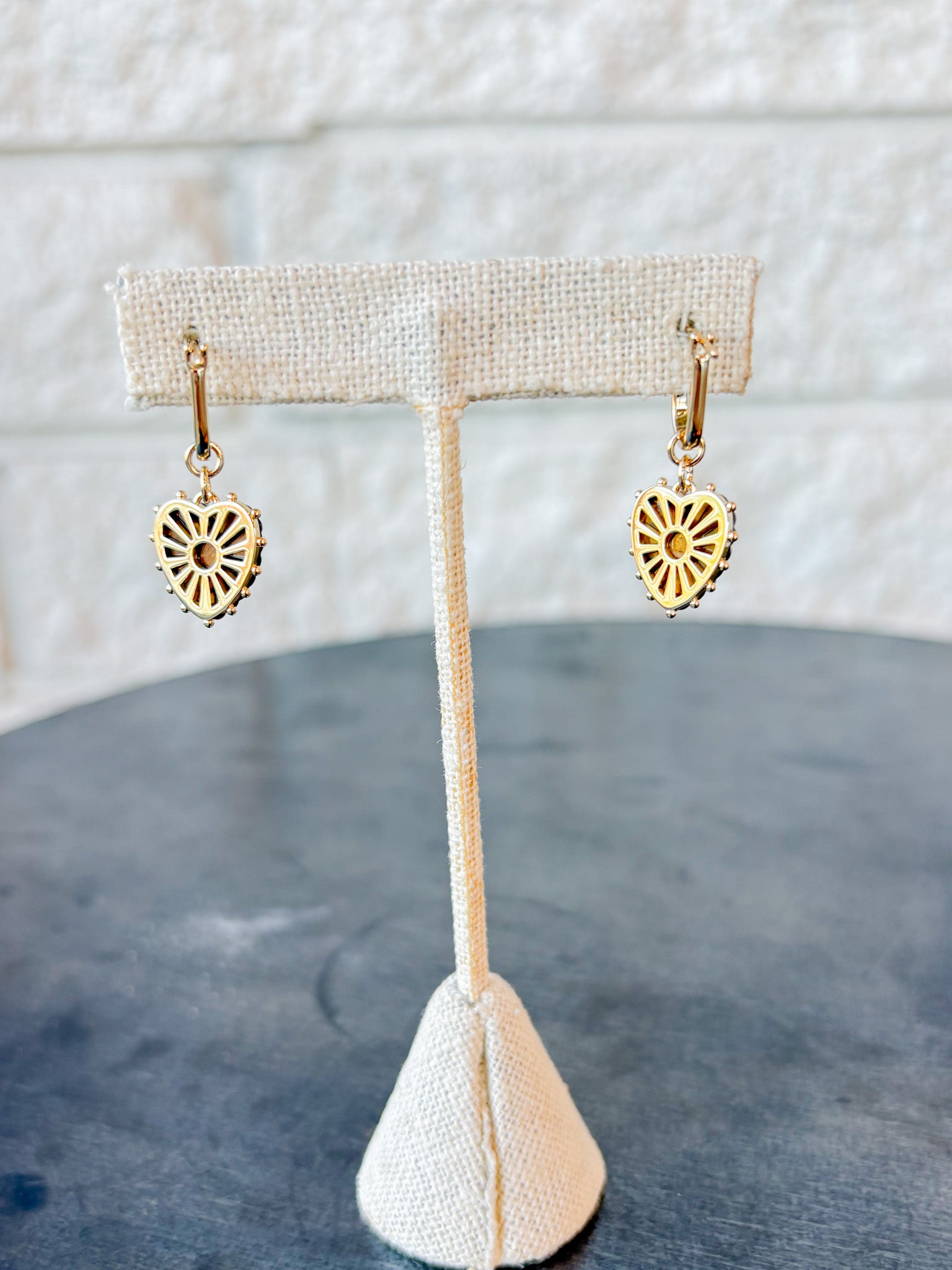 Isabel Tigers Eye Earrings