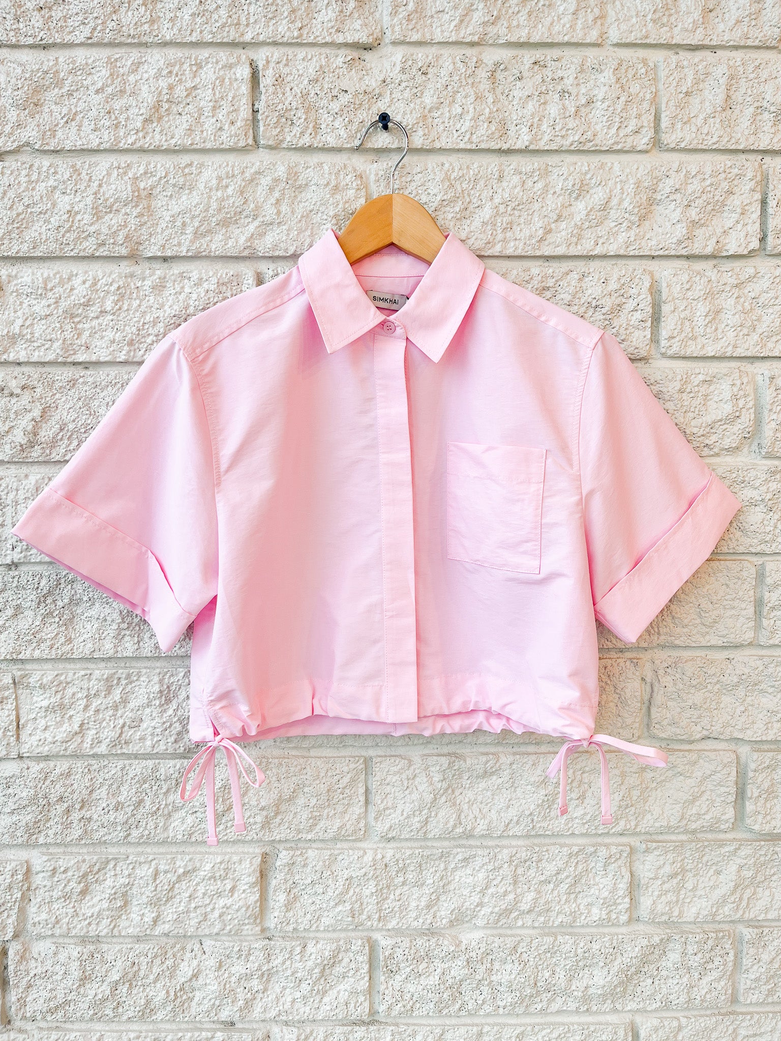 Ryett Short Sleeve Cropped Shirt