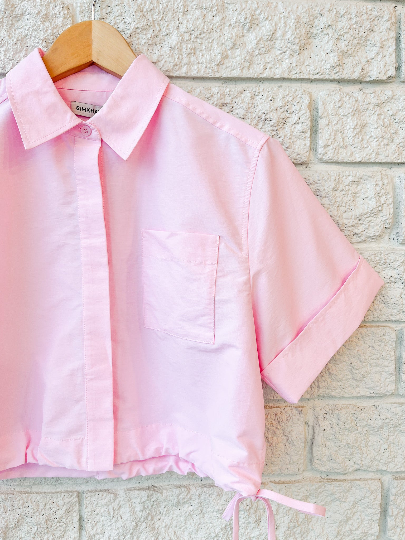 Ryett Short Sleeve Cropped Shirt