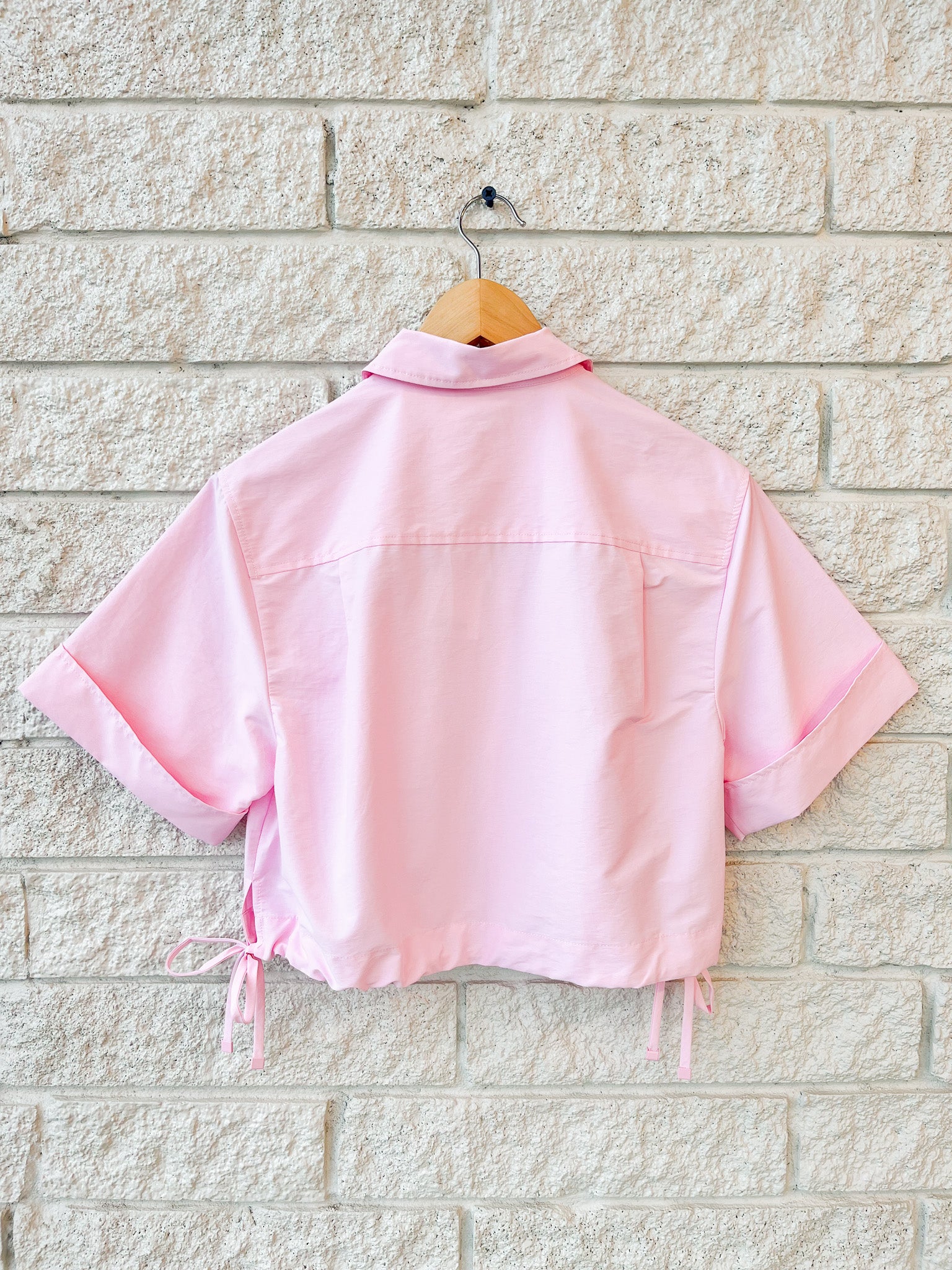 Ryett Short Sleeve Cropped Shirt