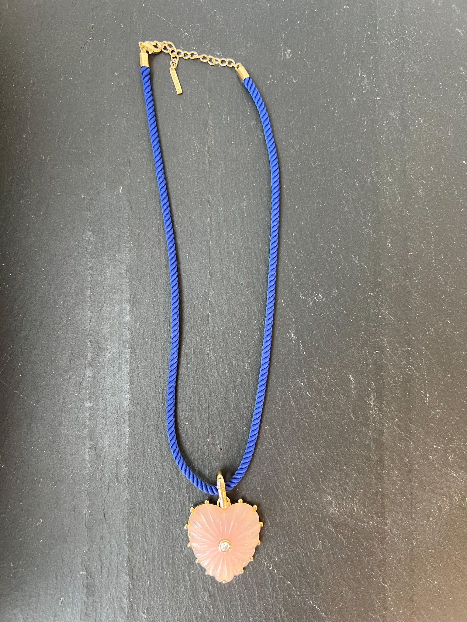 Coco Deep Sea Silk Cord Necklace