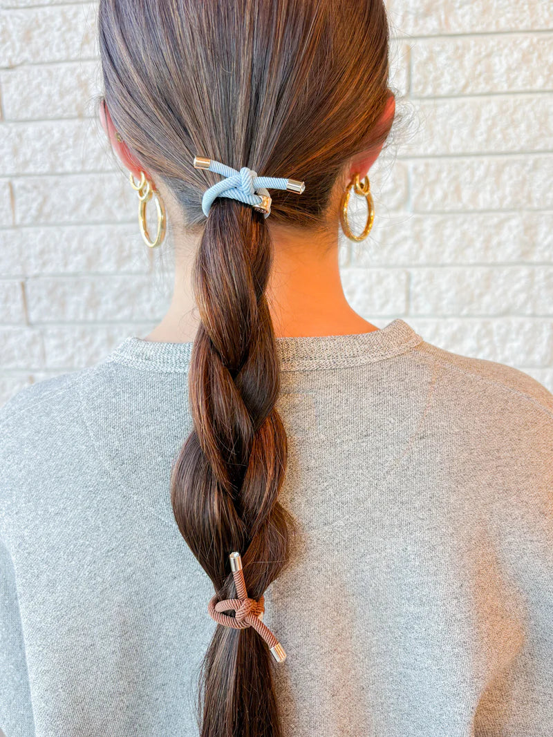 Original Smith & Co. Hair Tie Set - Peacock