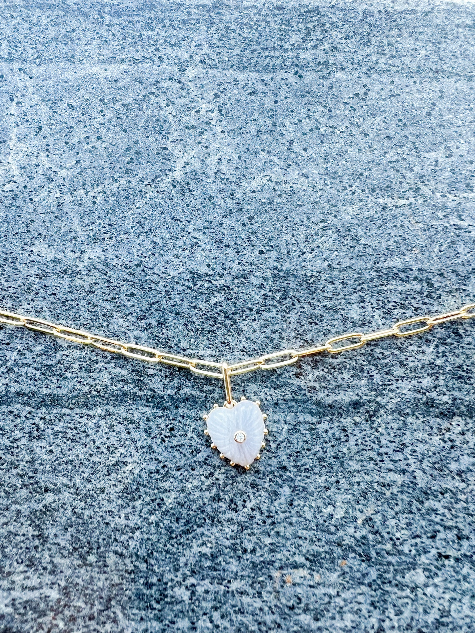 Isabel Blue Lace Charm