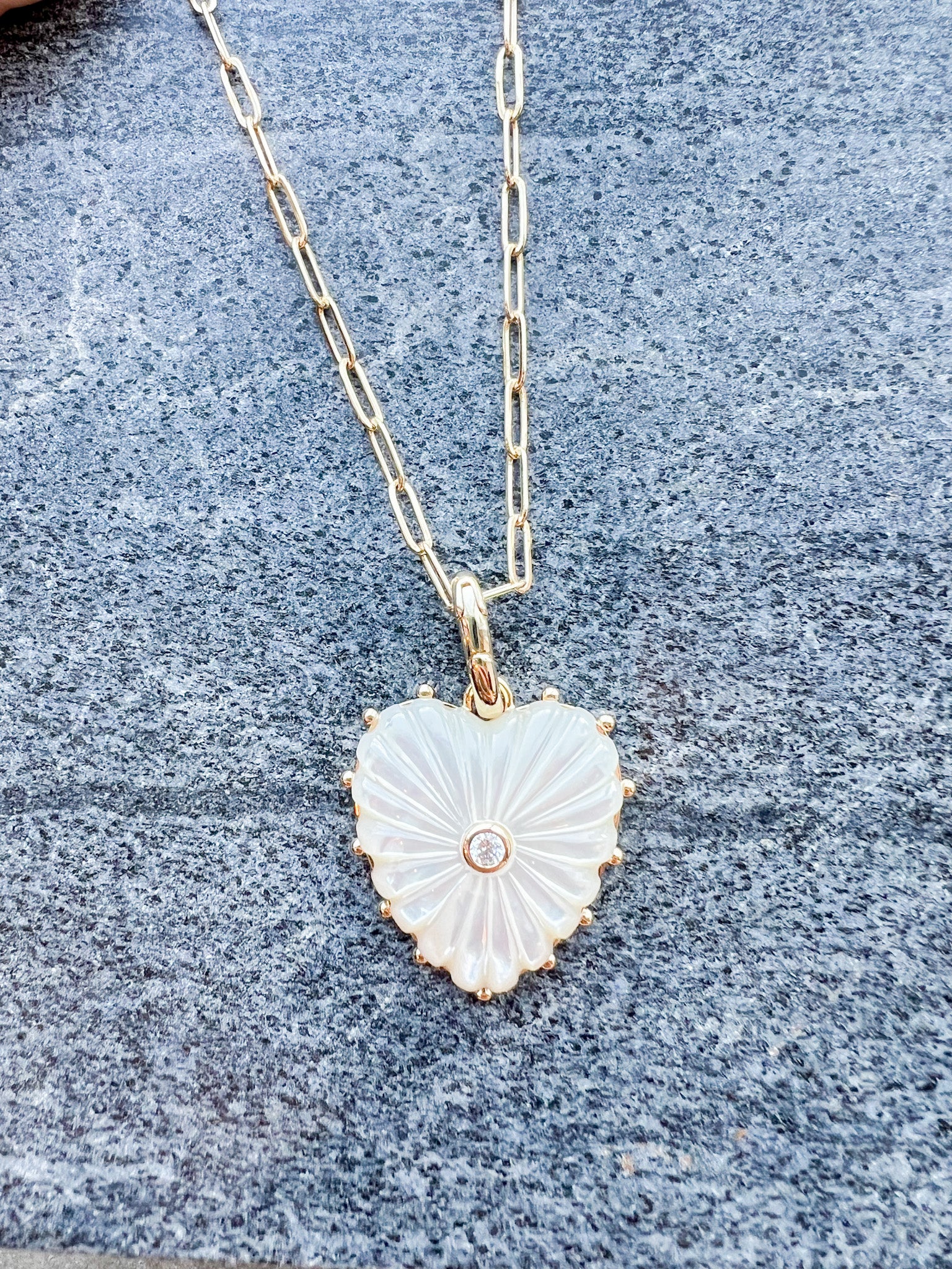 Malene Mother Of Pearl Clip Charm