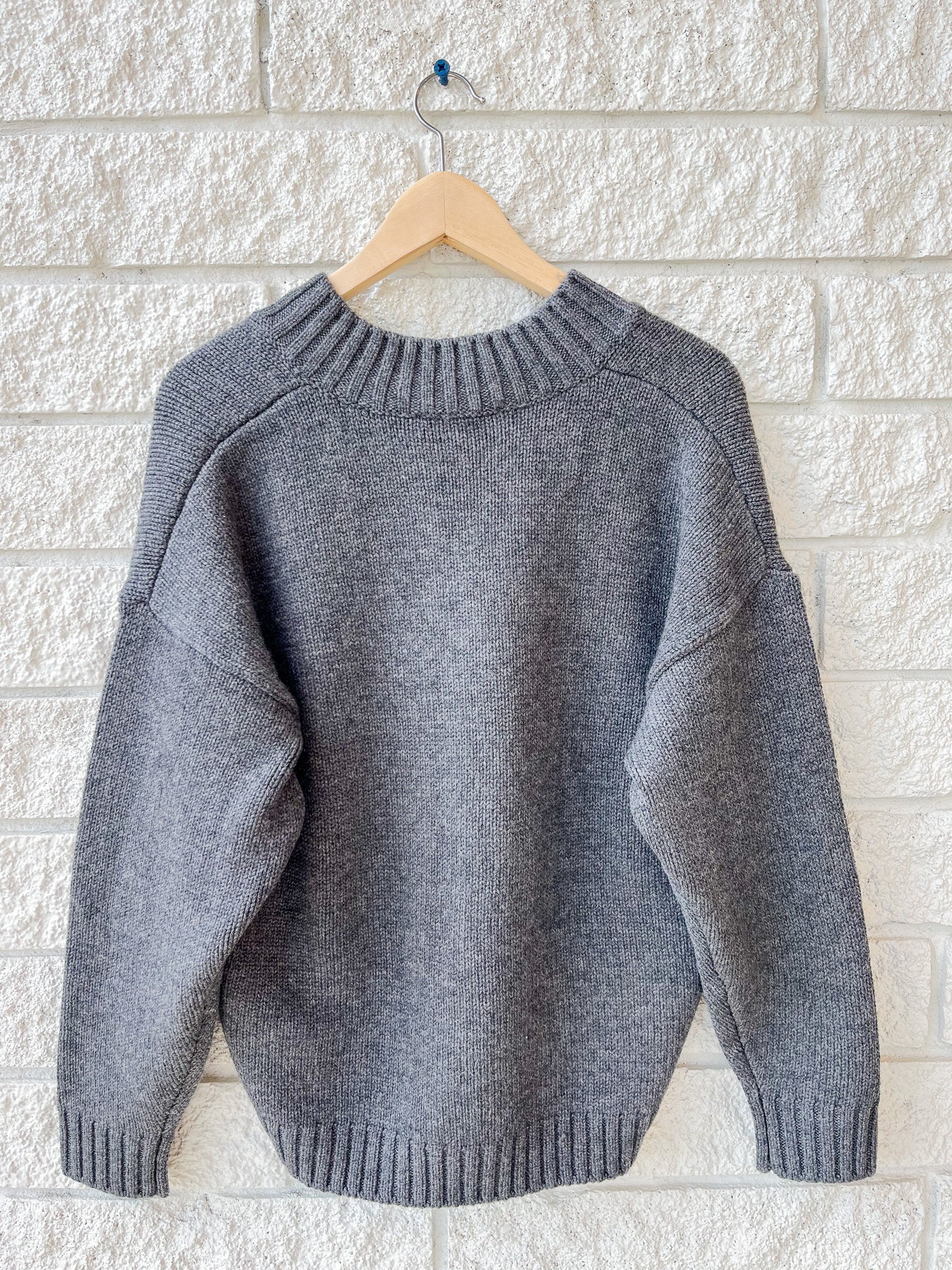 Chunky V Neck Sweater