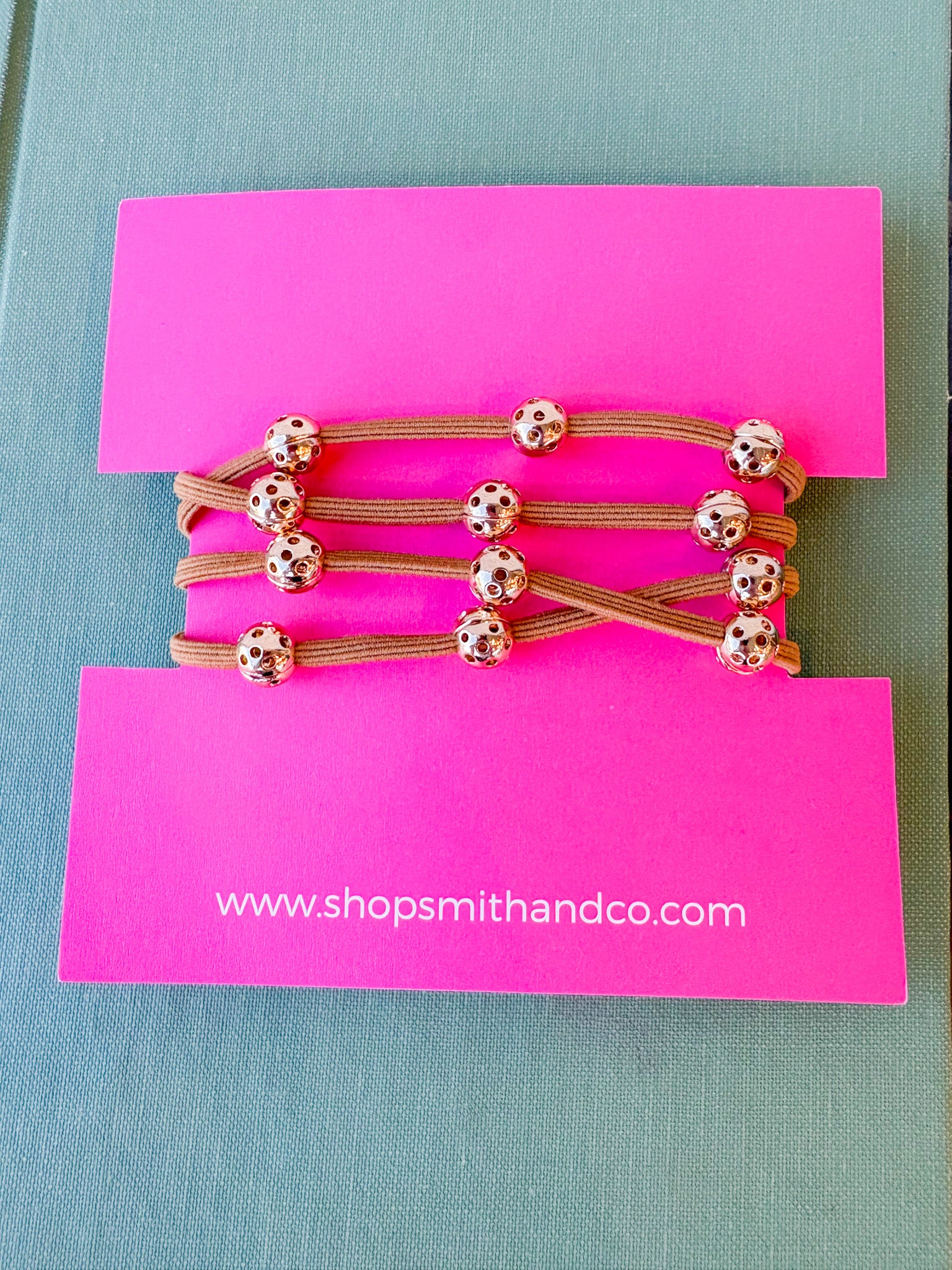 Baller Band Hair Tie Set - Tan