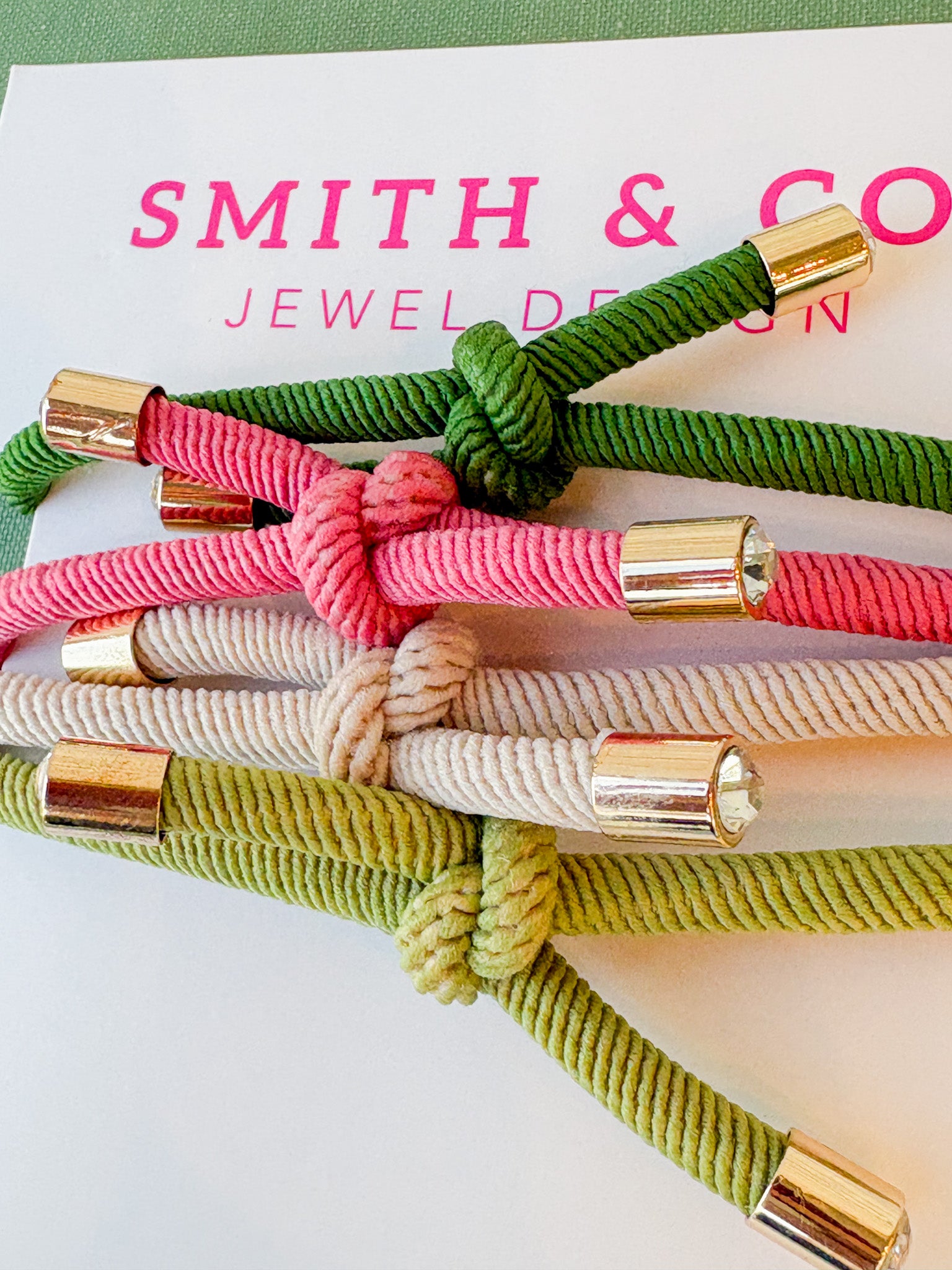 Original Smith & Co. Hair Tie Set - Preppy