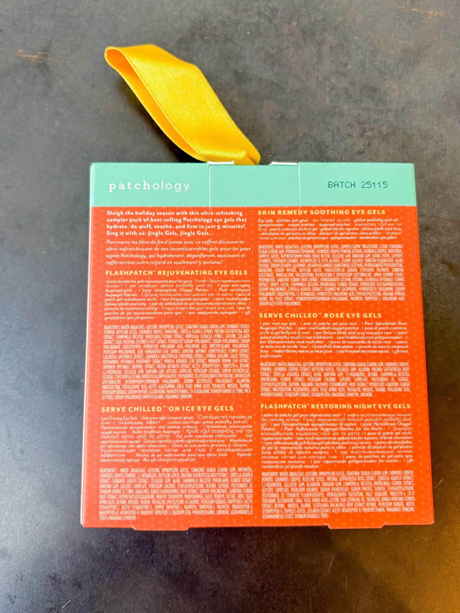 Holiday Patching All The Way Eye Mask Kit