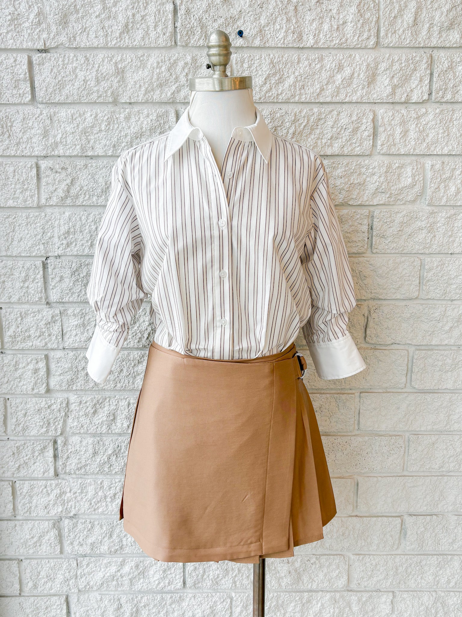 Frankie Mini Combo Shirt Dress