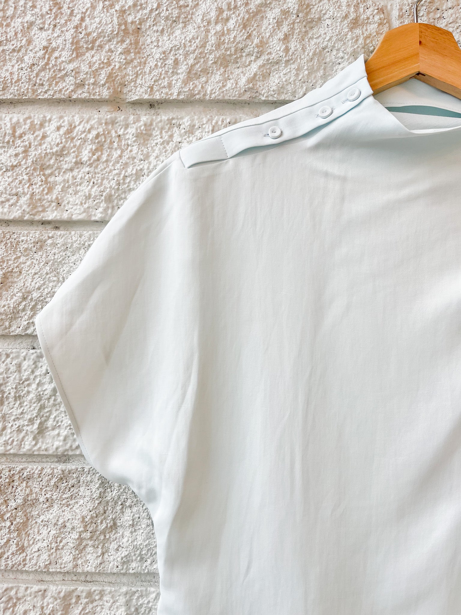 Mock Neck Tee