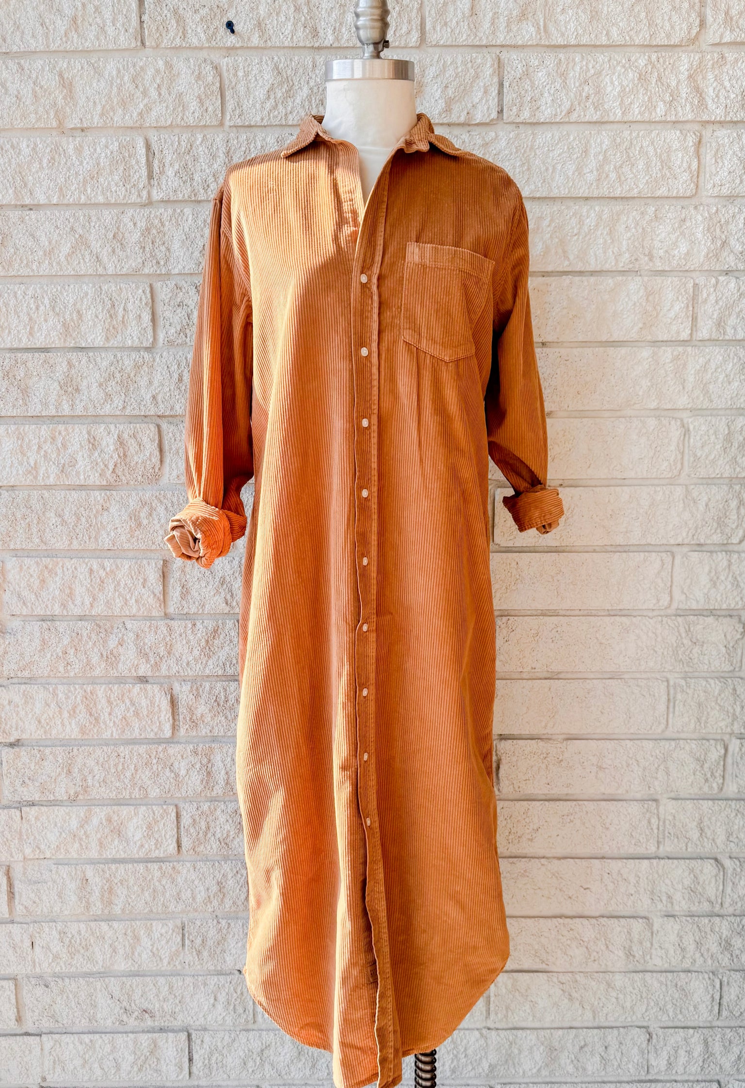 Rory Maxi Shirtdress