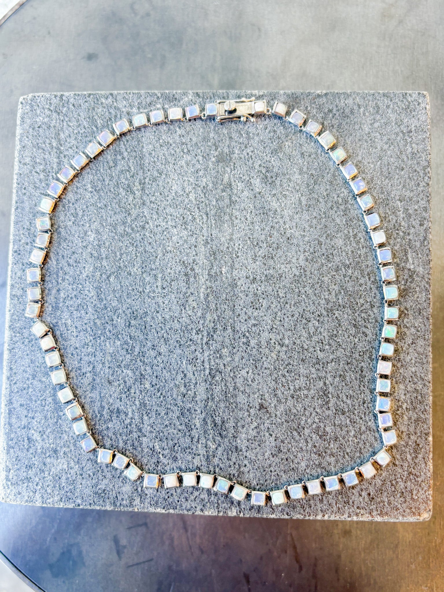 Riviere Tile Necklace