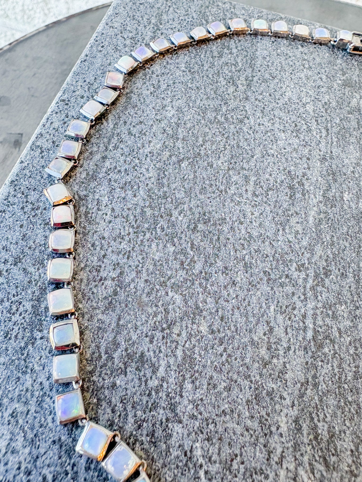 Riviere Tile Necklace