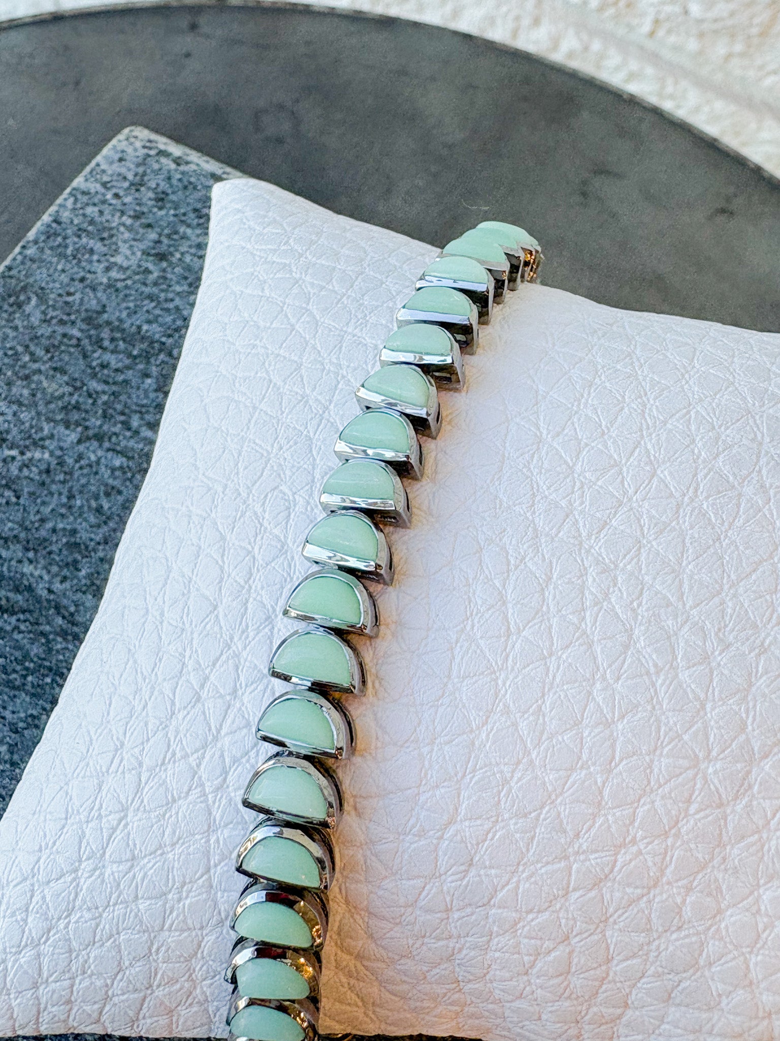 Worm Tennis Bracelet