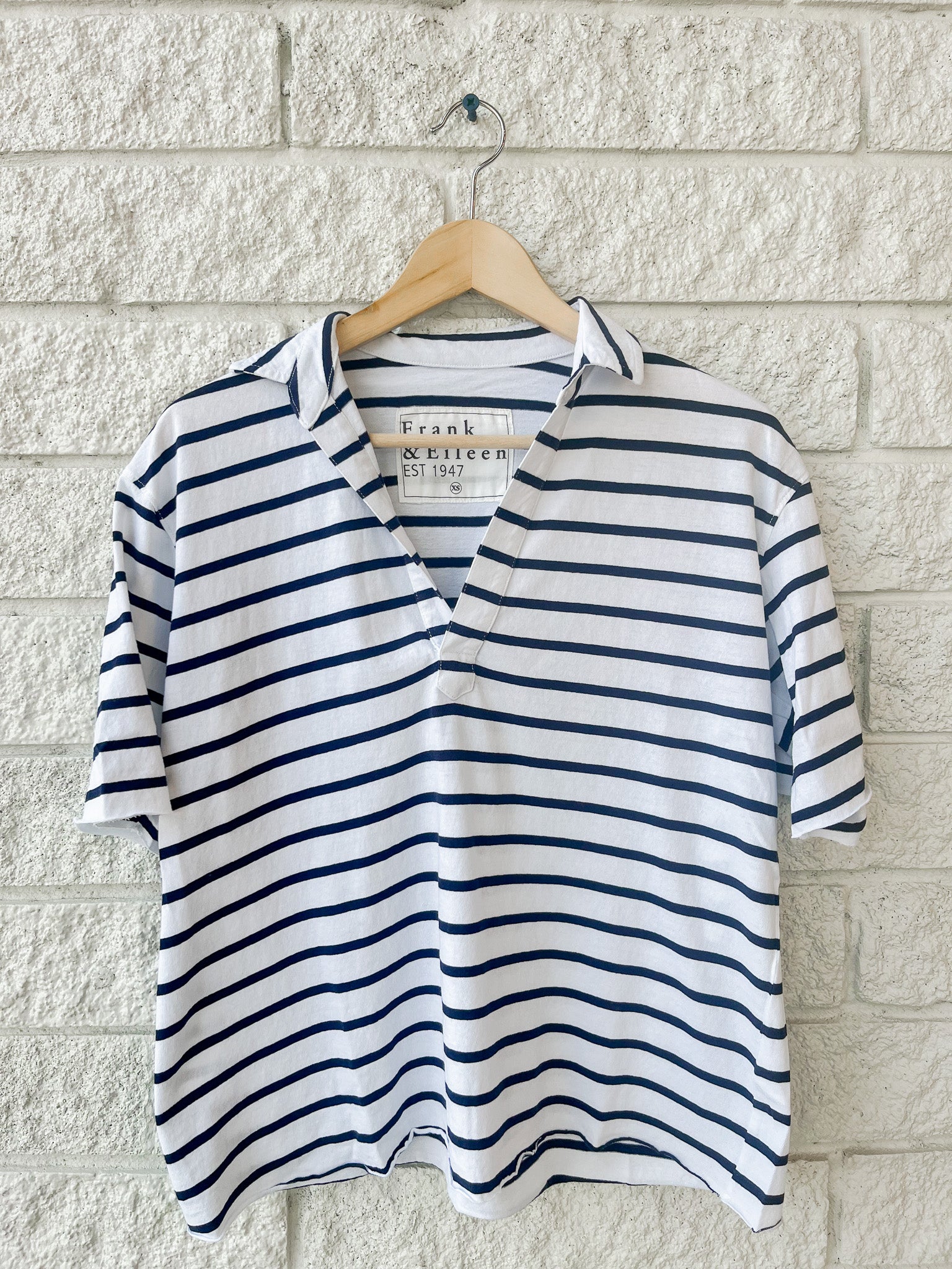 Patty Short-Sleeve Popover  Henley