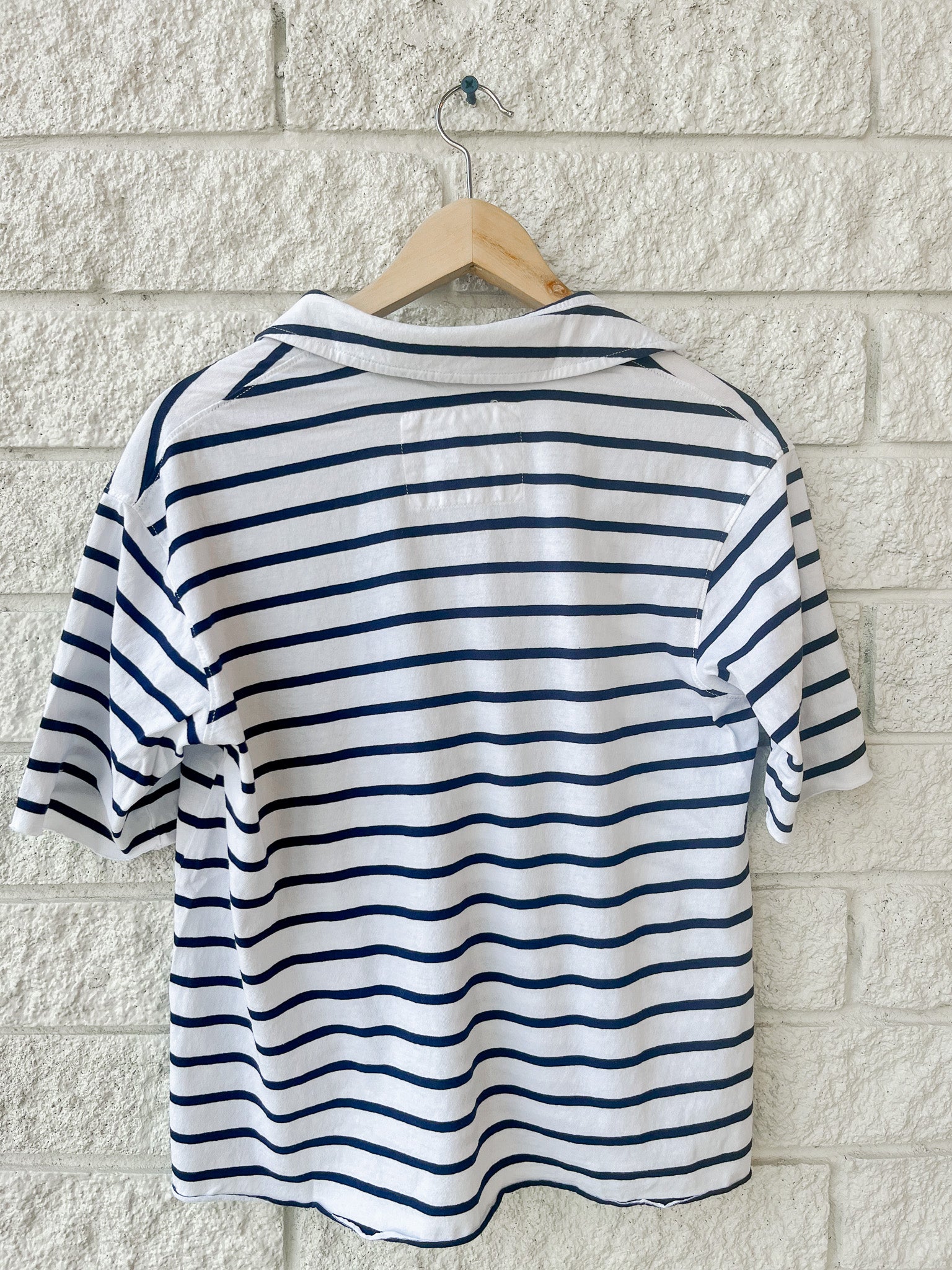 Patty Short-Sleeve Popover  Henley