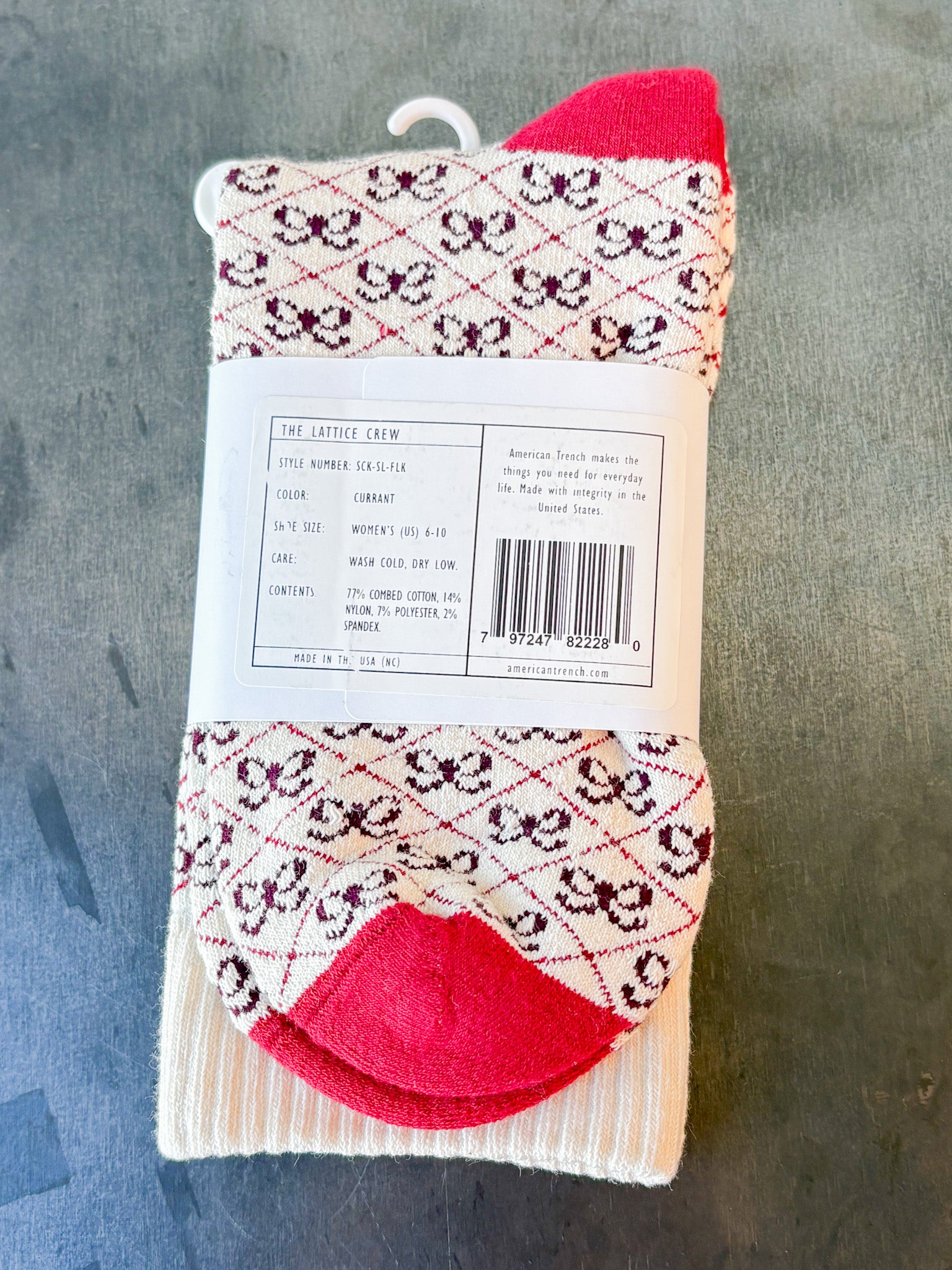 Women's Lattice Sock