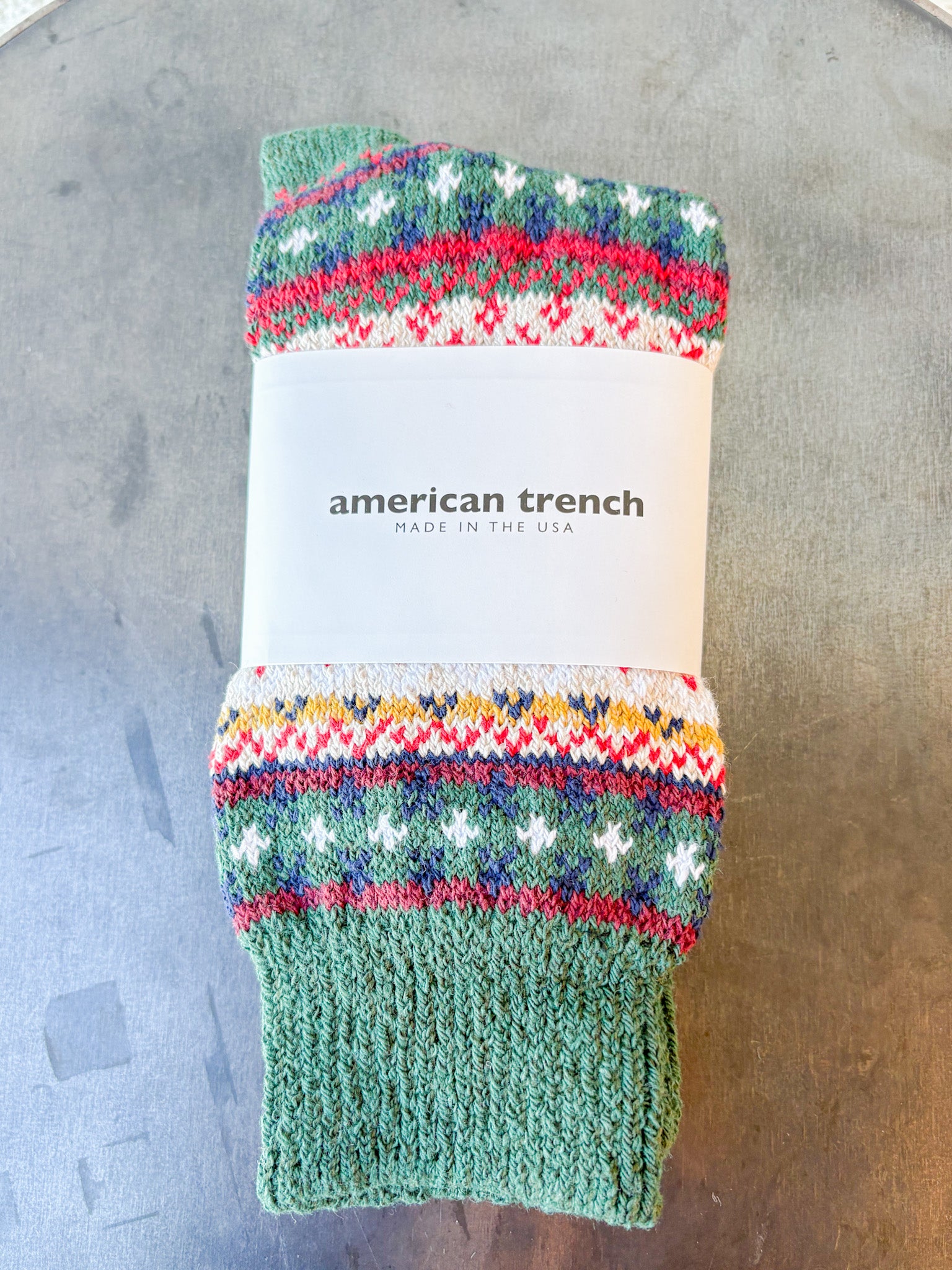 Women's Cotton Fair Isle Sock