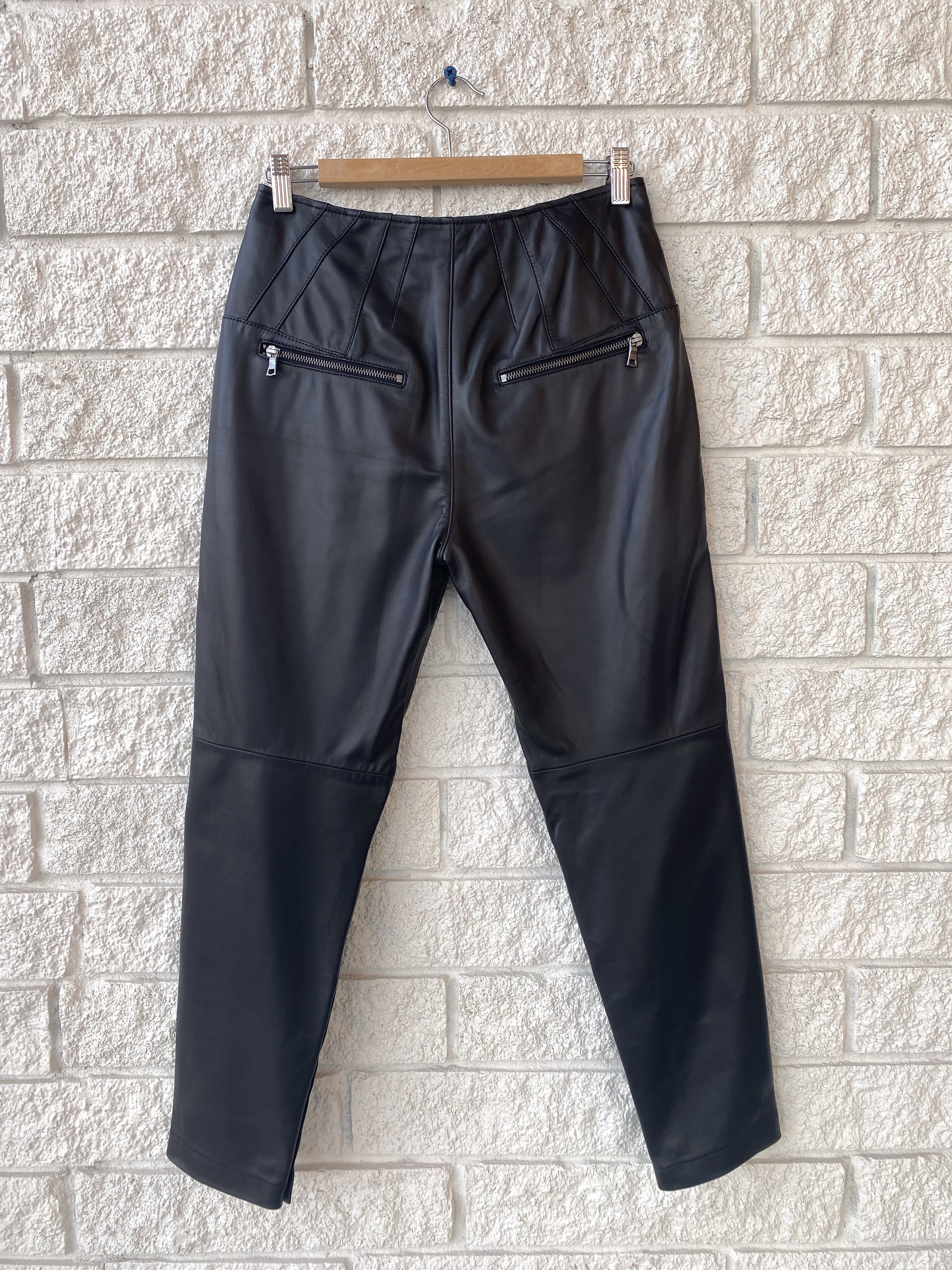 Makayla Full Length Leather Pant