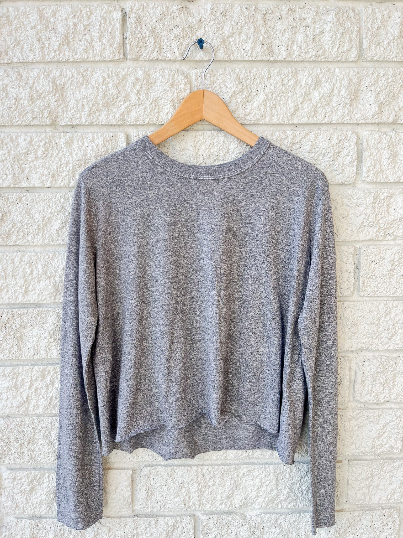 The Long Sleeve Crop Tee