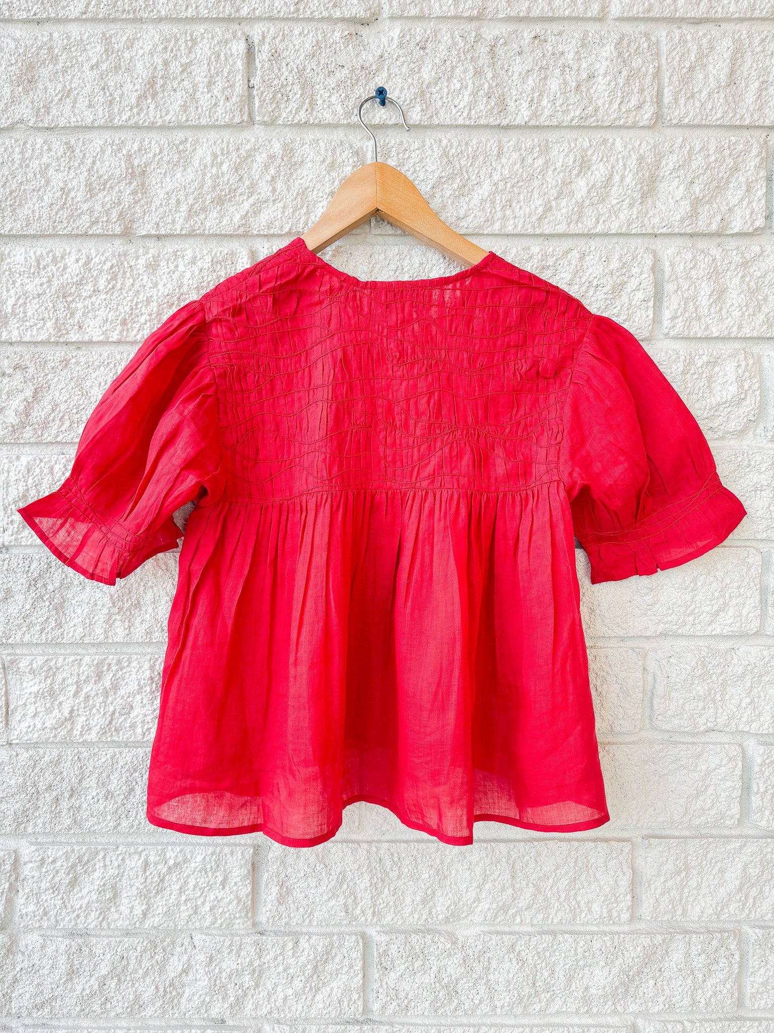 Imogen Solid S/SLV Top