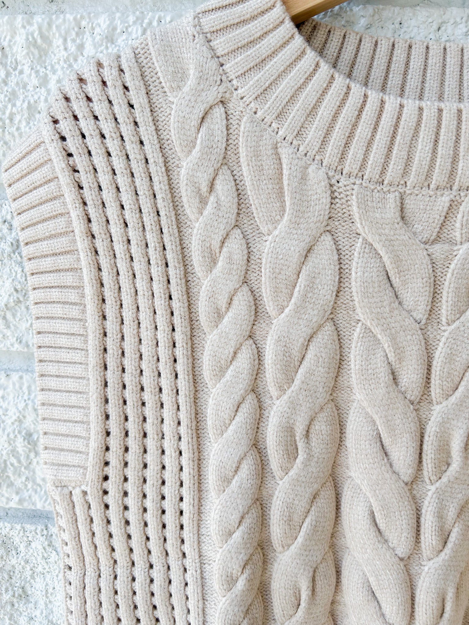 Pixie Relaxed Cable Knit